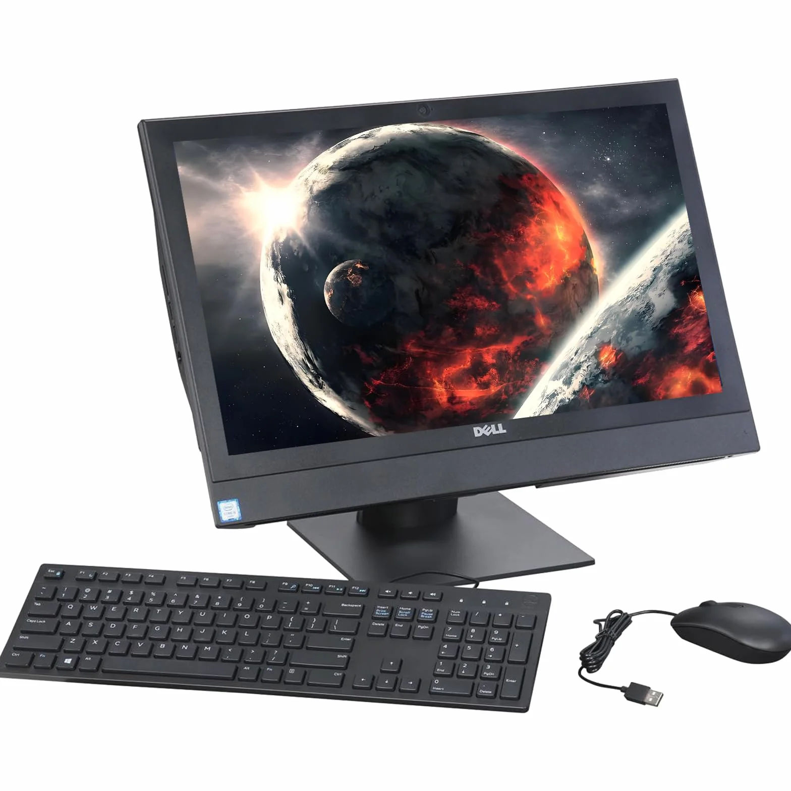 Dell Optiplex 3240 - Ordenador de sobremesa todo en uno, con monitor de 21,5 pulgadas, Intel Core i3-6100, 8 GB de RAM, 256 GB SSD, WiFi, Bluetooth, teclado QWERTY de EE.UU., Windows 11 Pro