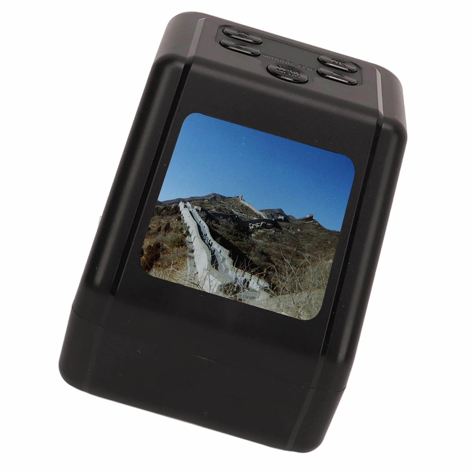 Escáner de Diapositivas de Película, Pantalla de 2 Pulgadas, Convierte 135, 126, 110, Diapositivas de 8mm a Escáner de Negativos de Fotos Digitales JPG de 22MP para Preservación