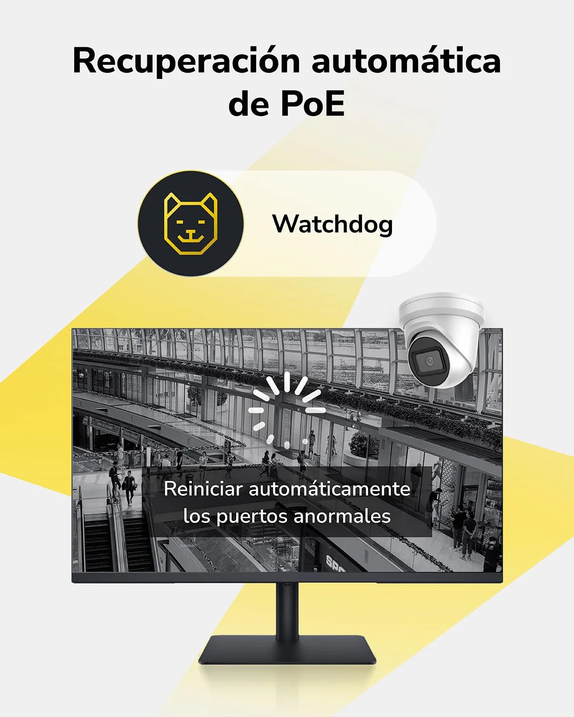 Cudy GS1005P - Conmutador Ethernet Gigabit (5 Puertos PoE+ 60 W, 4 Puertos 10/100/1000 Mbps, PoE+, Switch Unmanaged, Sin alimentación Adicional, 802.3af/at
