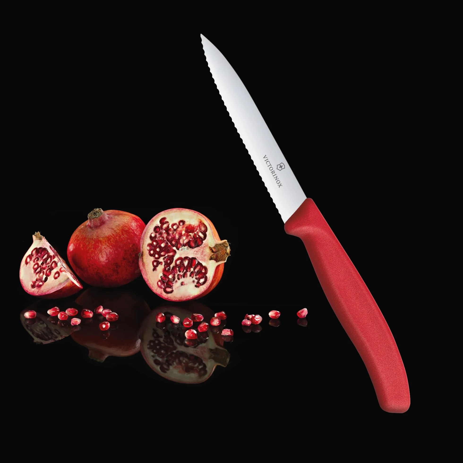 Victorinox Cuchillo Acero Inoxidable Rojo Mediano 6.7731