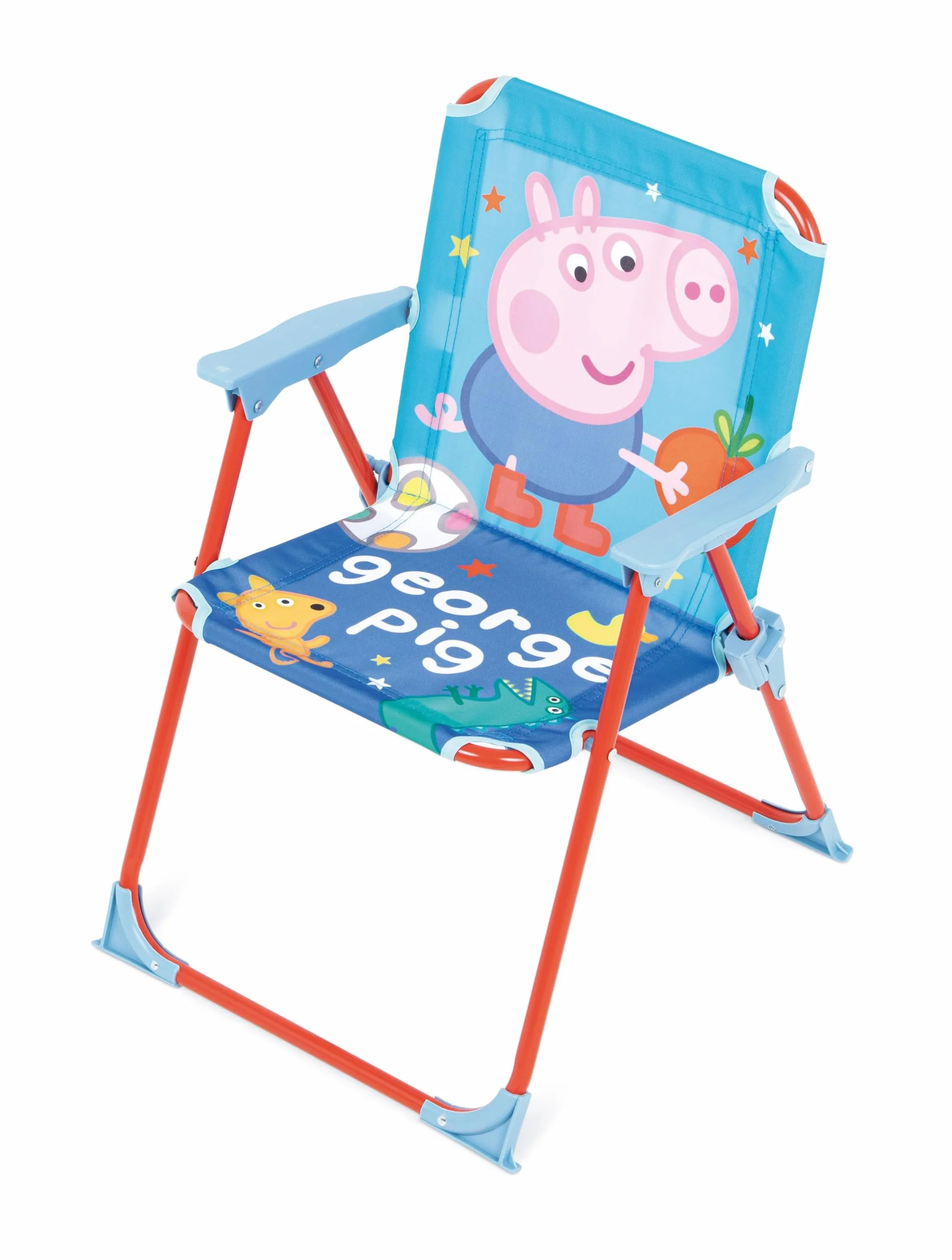 ARDITEX Silla Plegable George Pig 38x32x53cm para Jardín Camping Playa
