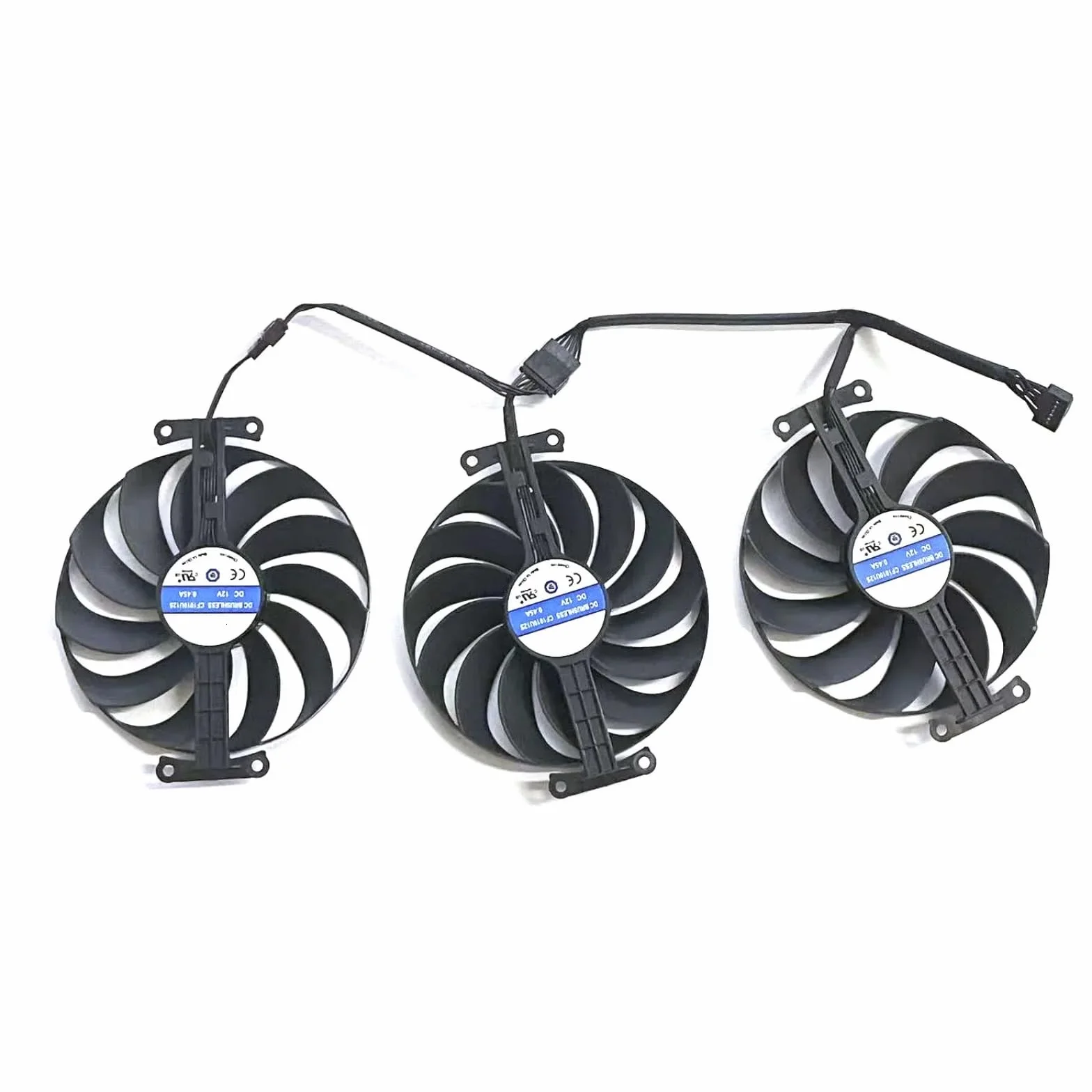 Ventilador de tarjeta de video para ASUS ROG Strix GeForce RTX 3080 3070 3090 3060Ti 3070Ti 3080Ti 95 mm CF1010U12S ventilador de refrigeración de tarjeta gráfica