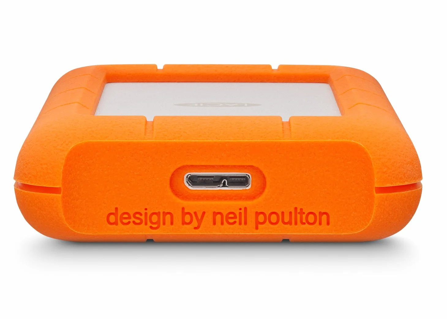 LaCie Rugged USB-C 4TB — antigolpes, USB‑C Disco duro externo portátil 2,5", para Mac y Windows — incluye Rescue Data Recovery