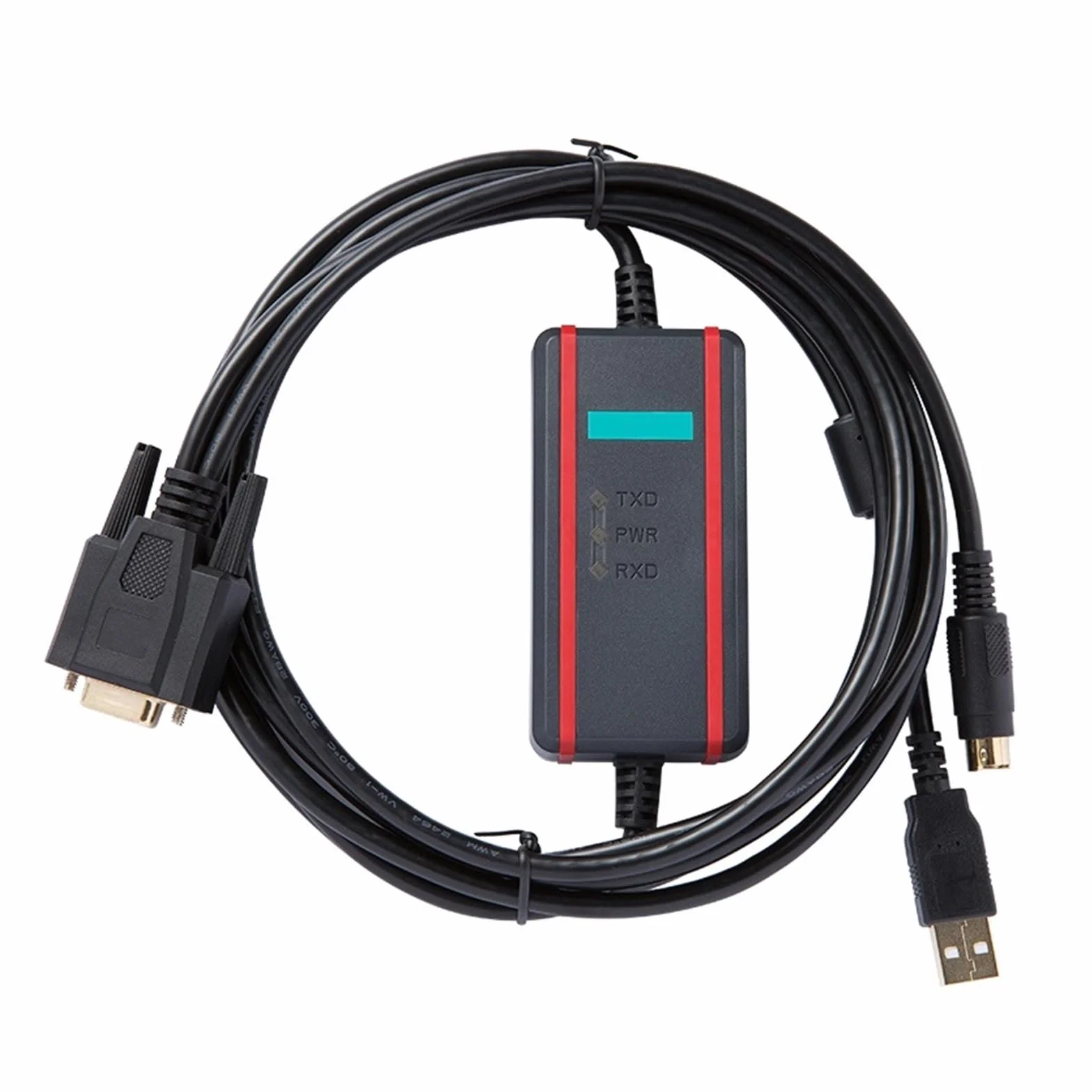 MIFANI Cable de Red Ethernet, Cable PLC Cable PLC USB-1761-1747-CP3 Cable de programación de PLC Serie AB MicroLogix1000/1200/1400/1500