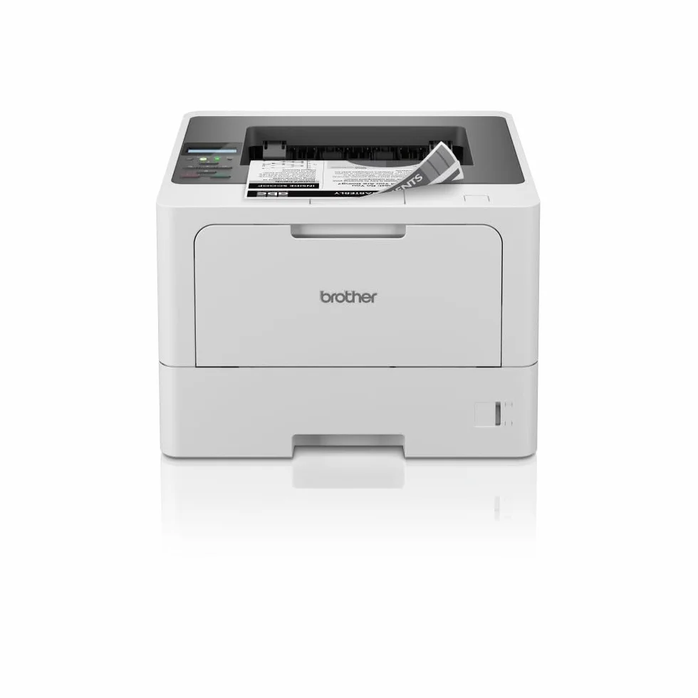 Brother HLL5210DW, Impresora láser Monocromo de Uso Profesional, con impresión dúplex automática, Red Cableada y WiFi,