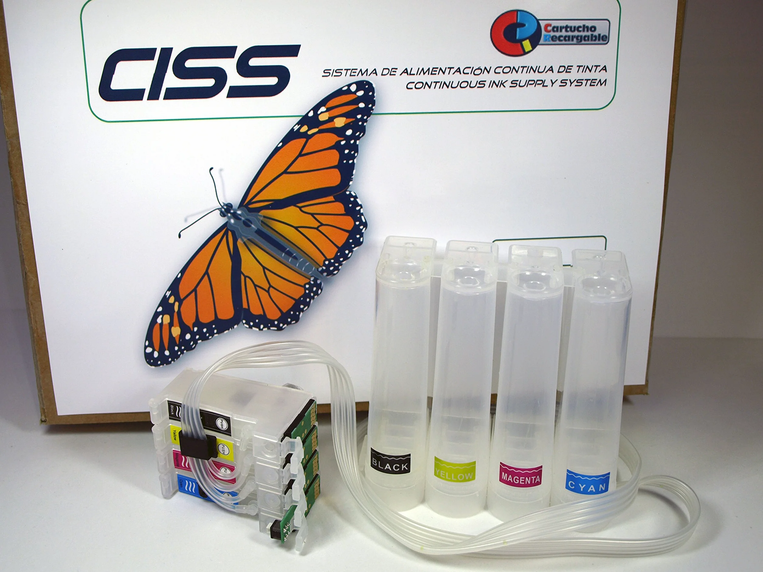 WF7210 Sistema Completo de CISS + TINTAS de SUBLIMACION para impresoras del Tipo epson WF-7210