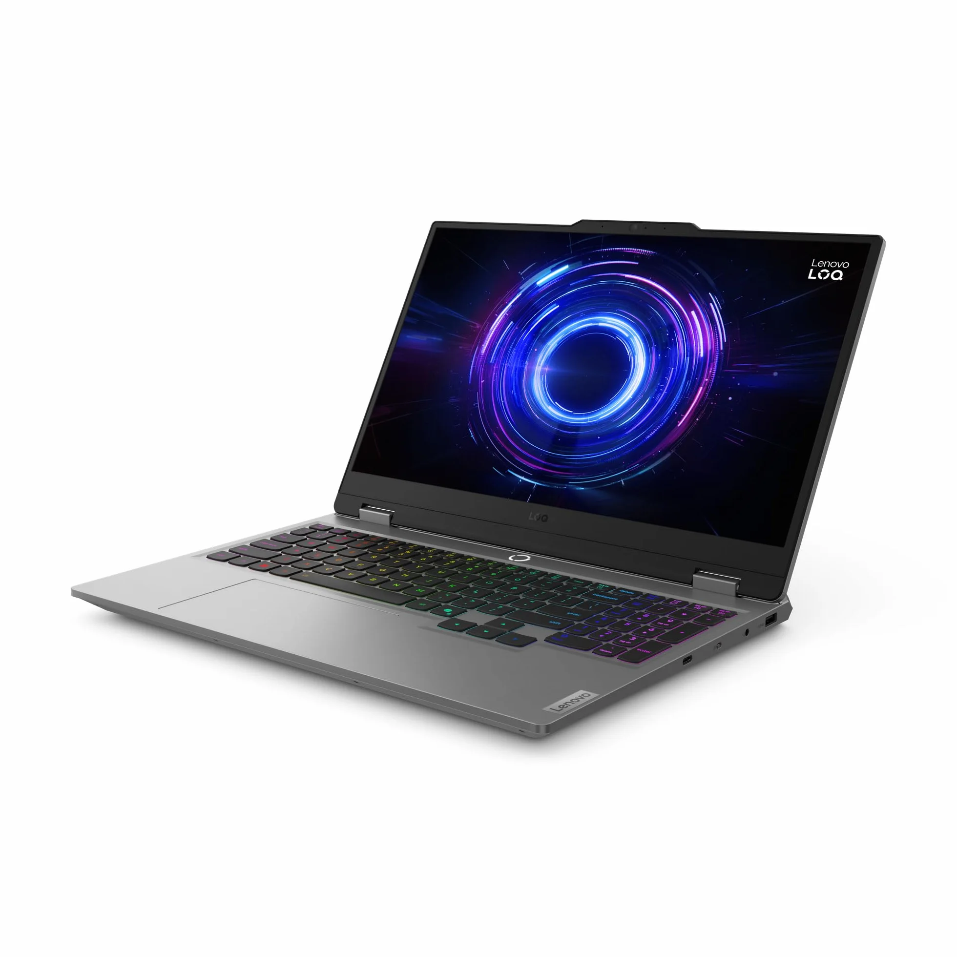 Lenovo LOQ Gen 10 - Portátil Gaming IA 15.6" FHD (Intel Core i7-13650HX, NVIDIA GeForce RTX 5060, 32 GB RAM, 1 TB SSD, 144 Hz, Wi-Fi 6, Sin Sistema Operativo) QWERTY RGB 24 Zonas Español - Gris