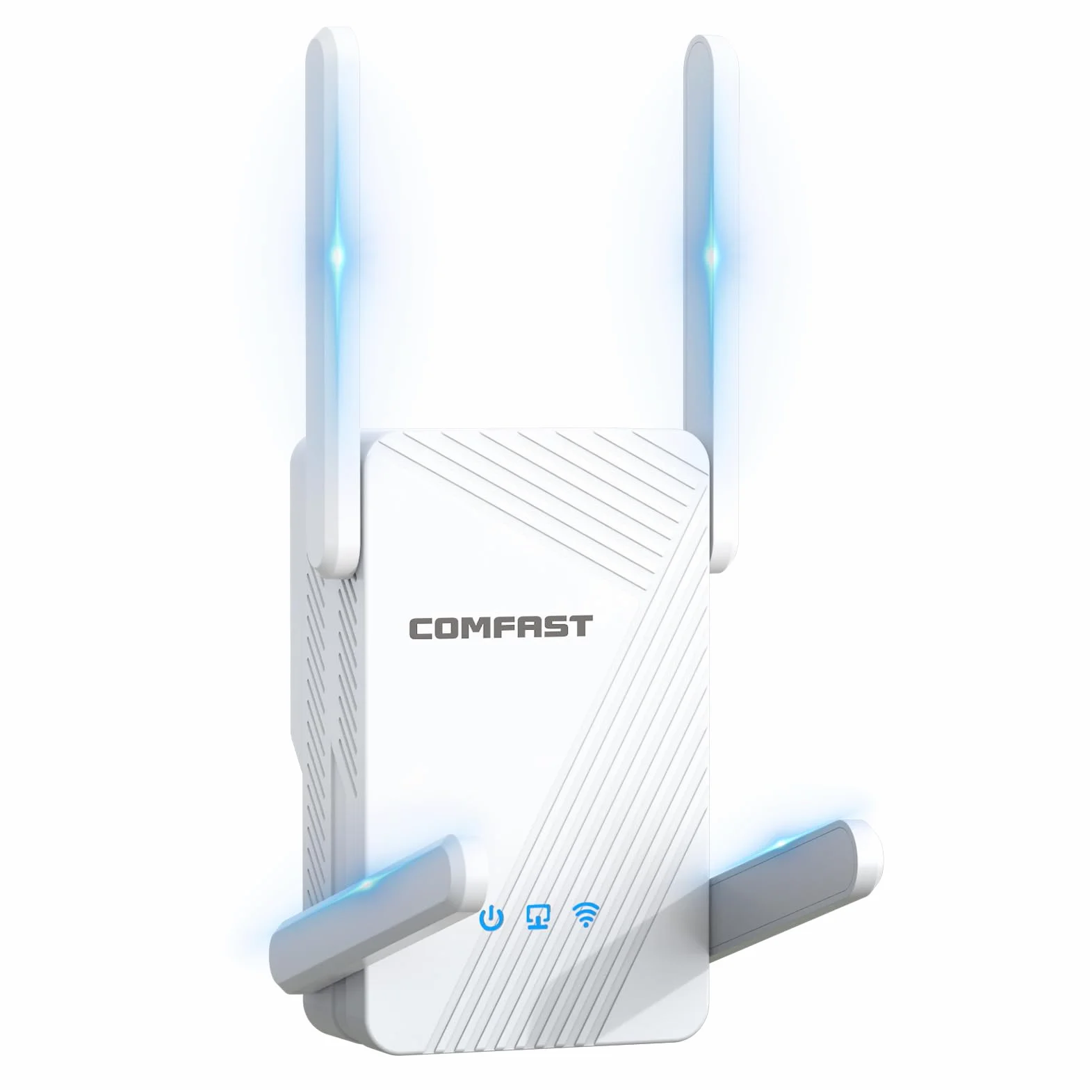 COMFAST BE3600 Repetidor WiFi 7 Doble Banda Puerto Gigabit EasyMesh | Amplificador Señal WiFi (5G en 2882Mbps + 2.4G 688Mbps), MU-MIMO, WPA3, Botón WPS, Compatible con Todos los Routers