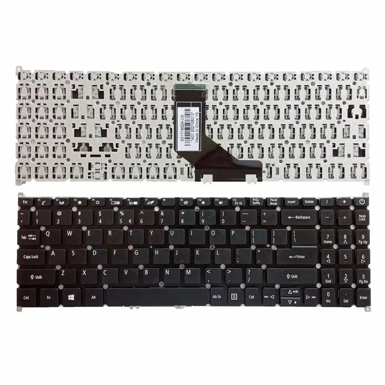 Teclado Estadounidense para Acer Aspire 3 A315-22-23 A315-34-35 A315-42 A315-54-55-56-57-58