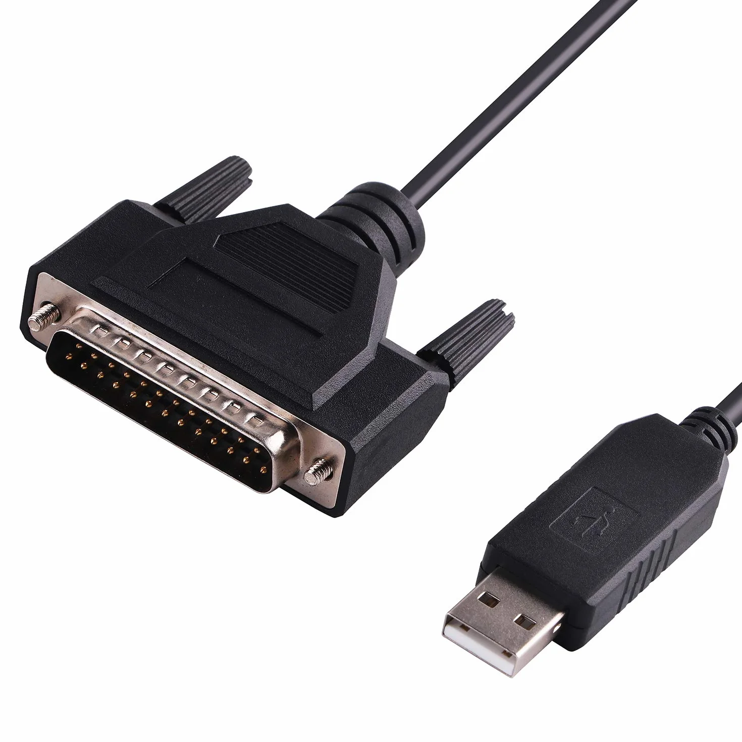 Cable serie RS232 a DB25 de 6 pies para configuración de copia CNC DNCLINK de Fanuc, compatible con Windows, Linux, MAC OS, chip FTDI en el interior