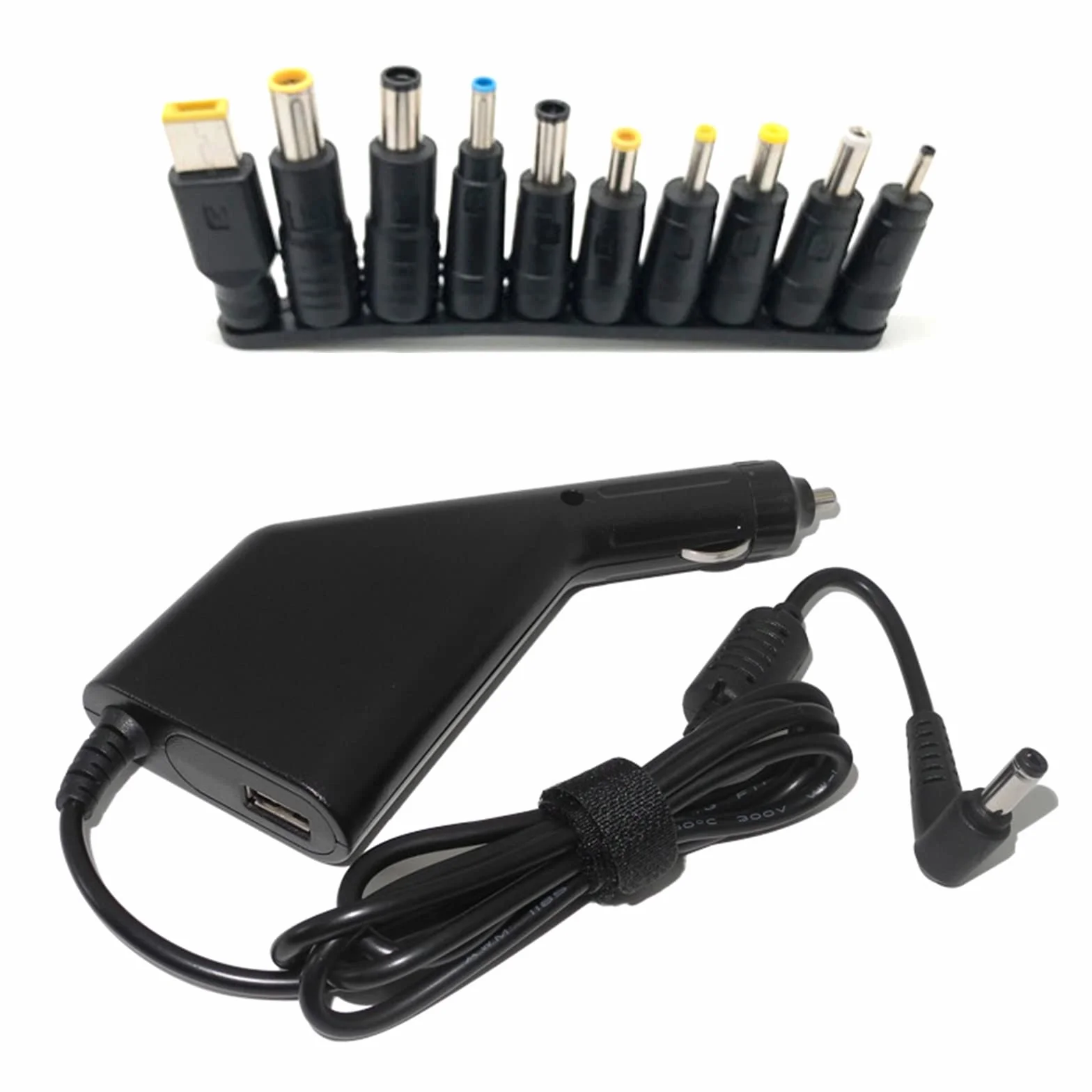 45W-65W-90W Laptop Autoladegerät DC11-15V auf 19V 4,74A Reiseadapter mit 10 Steckern für Notebook Computer Laptop Netzteil