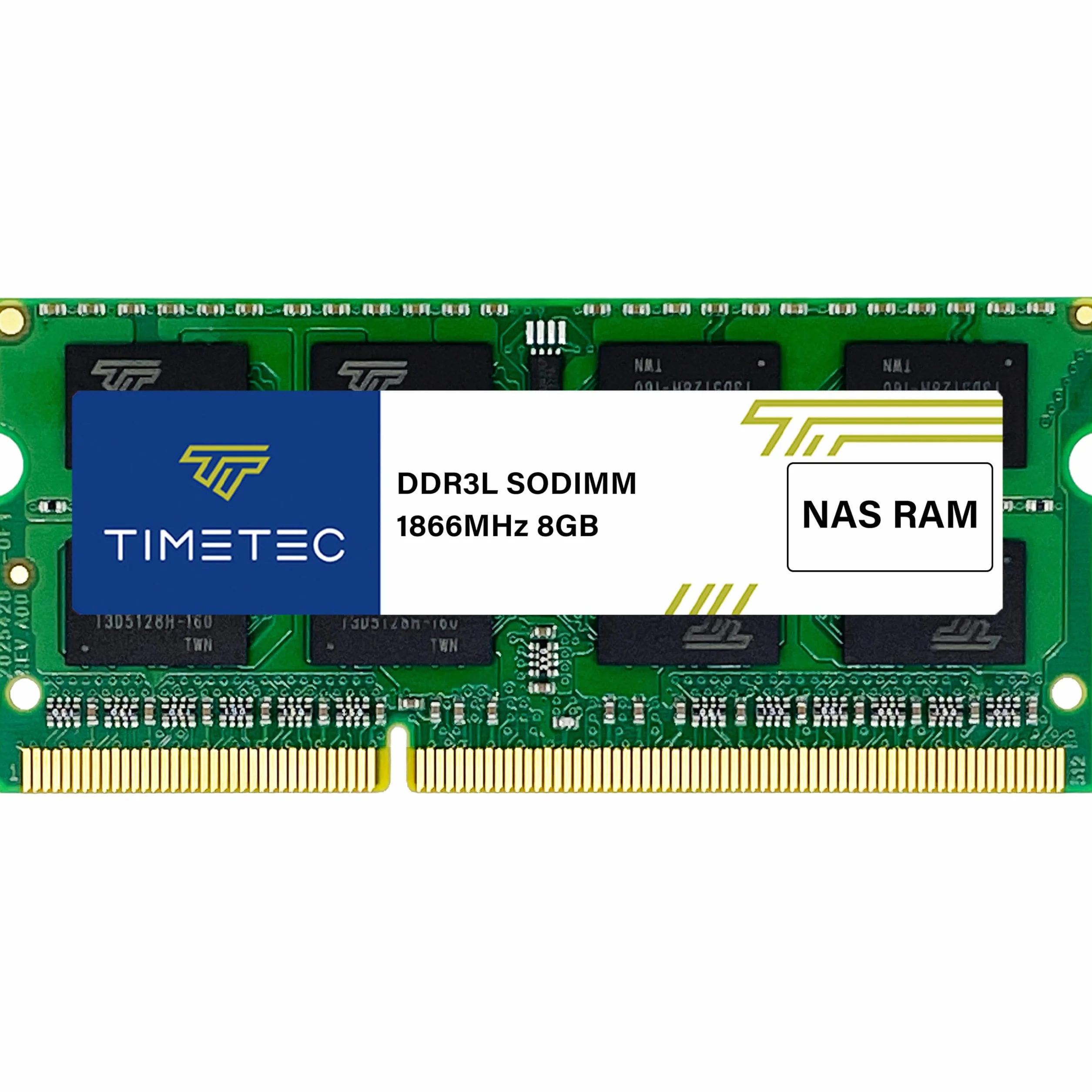Timetec DDR3-1866L Synology sin ECC y sin búfer SODIMM DDR3L 1866Mhz PC3L-14900 1,35 V CL13 de doble rango 2Rx8 Memoria RAM (Synology 1866Mhz 8 GB).
