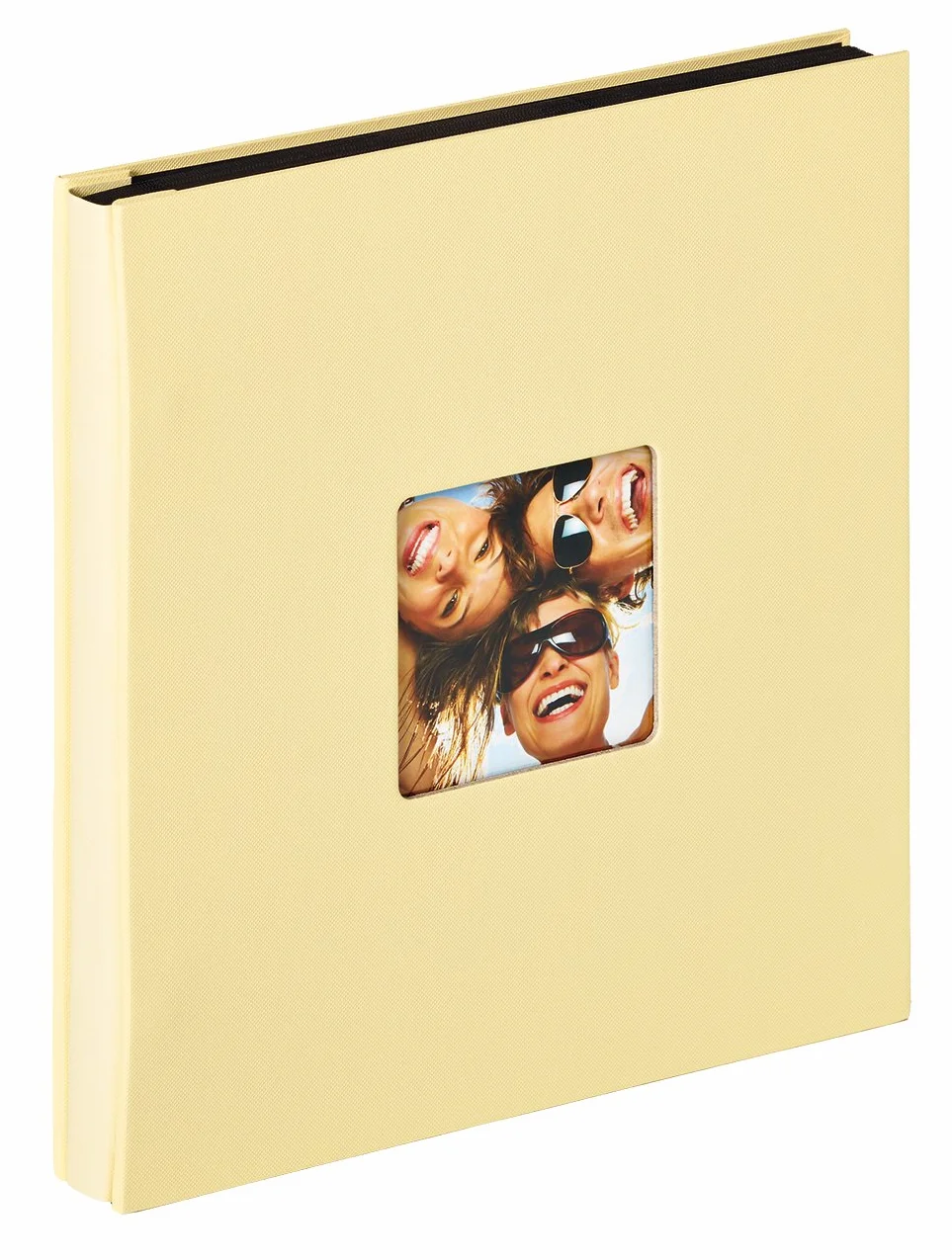 walther design Álbum de Fotos crème 400 Fotos 10x15 cm Álbum insertable con Recorte de Portada, Fun EA-110-H