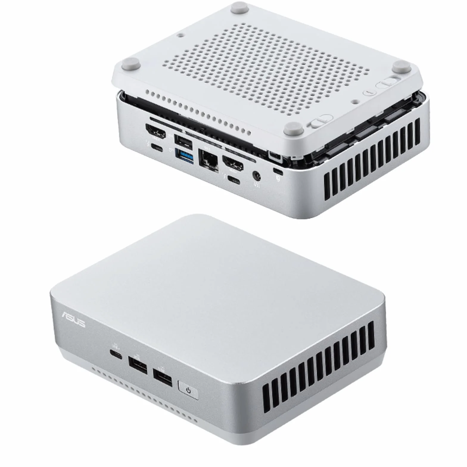 Cutesliving NUC 14 Pro+ Mini PC compatible con procesador Core Ultra 5 125H de 14 núcleos, gráficos ARC de 14ª generación, pantalla cuádruple 4K, Thunderbolt 4, oficina, creatividad y juegos (barebone