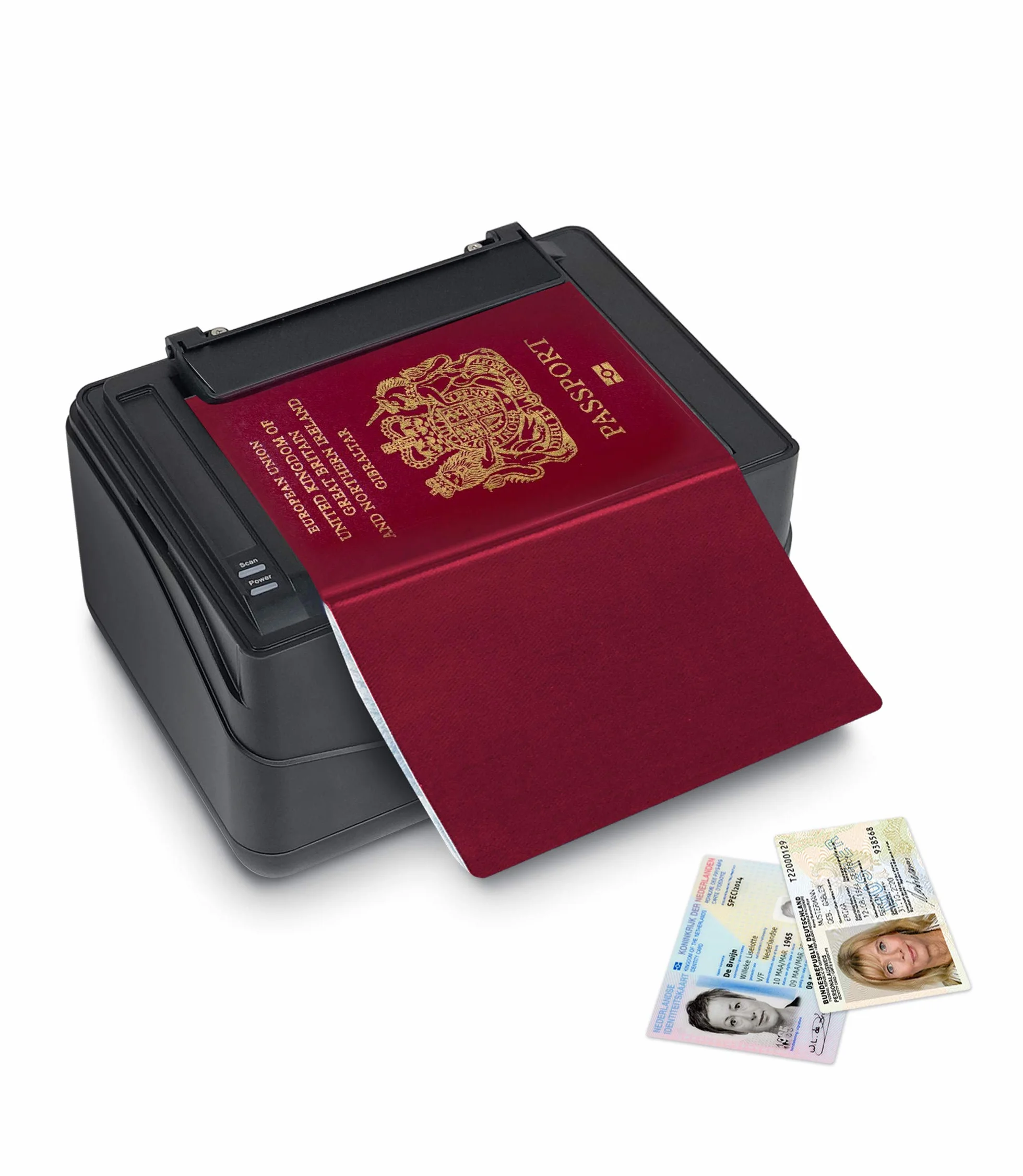 Plustek X-Mini Escáner de Pasaporte y Tarjeta de Identidad
