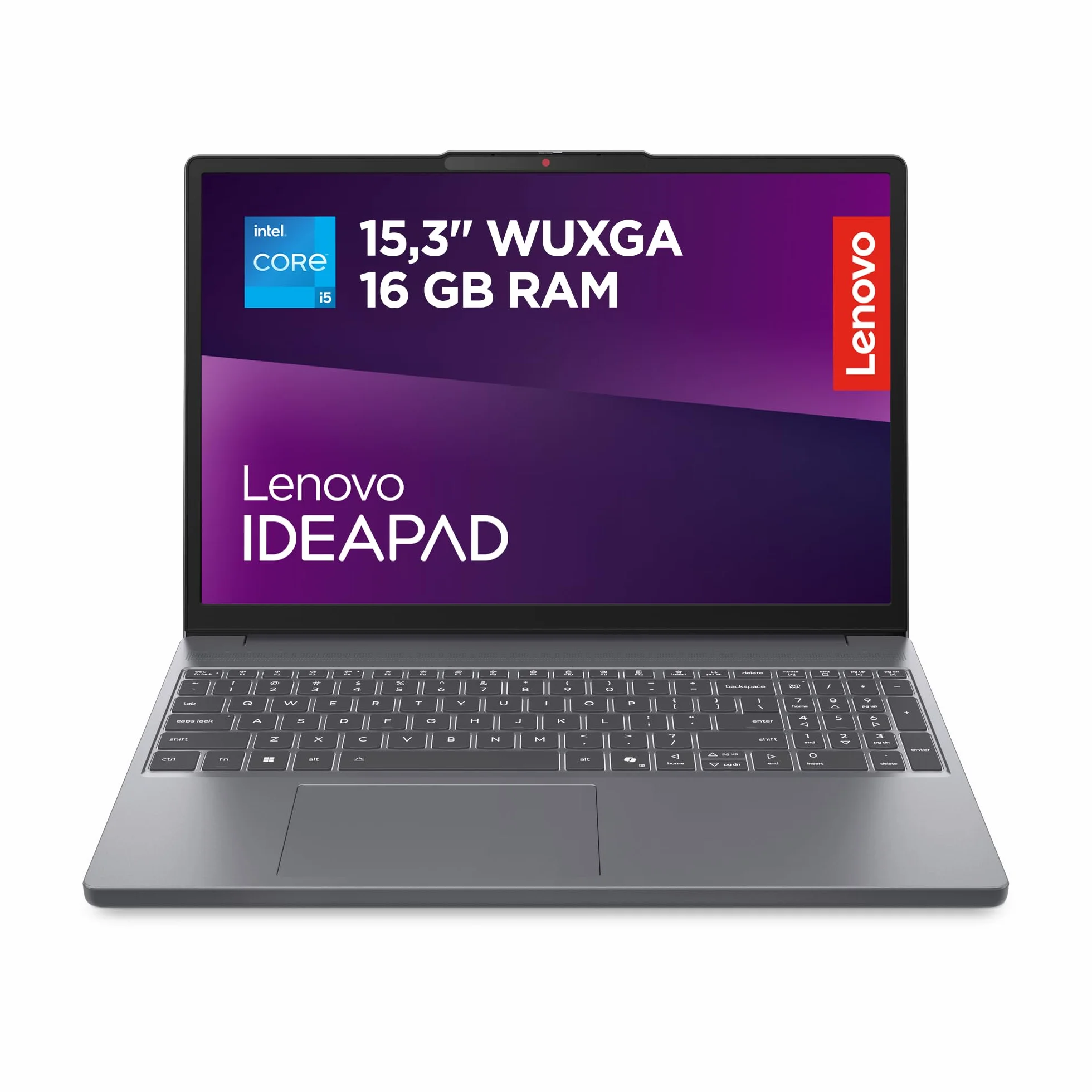 Lenovo IdeaPad Slim 3 Gen 10 – Ordenador Portátil 15.3" WUXGA (Intel Core i7-13620H, 16 GB RAM, 1TB SSD, Gráficos Intel UHD, Wi-Fi 6, Windows 11 Home) Teclado QWERTY Español - Gris Luna