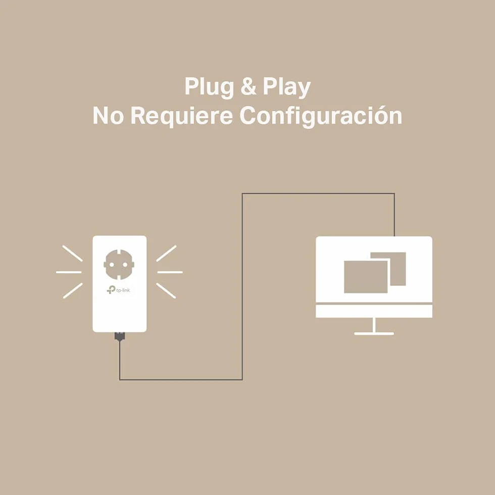 TP-Link TL-PA7017P Gigabit Powerline AV1000 Kit de Inicio, 1 Puerto Gigabit, Blanco