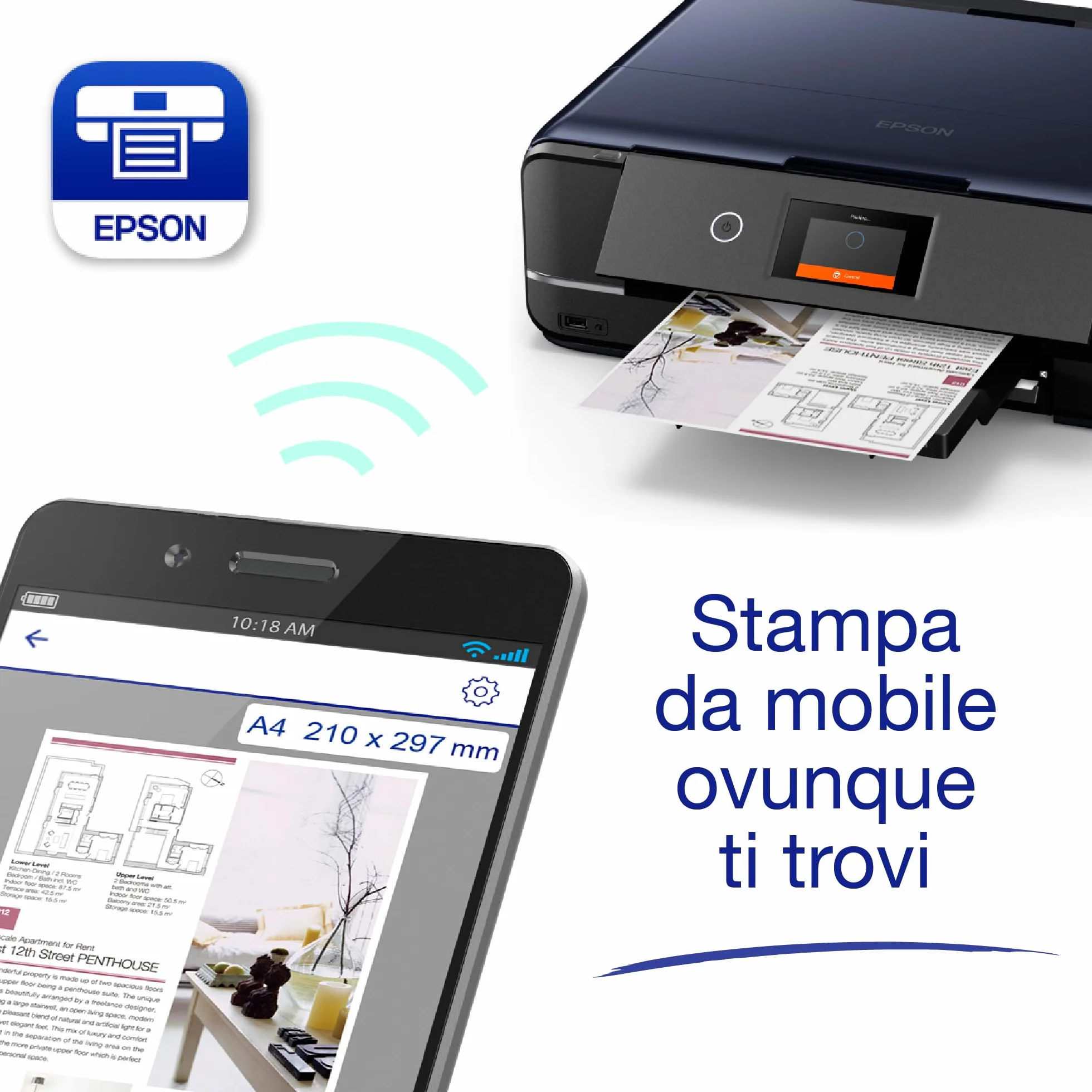 Epson Expression Photo XP-970 | Impresora Fotográfica WiFi A3 Multifunción | Impresión Doble Cara Automática | Bandejas Separadas Papel Fotográfico y A3 | Sistema Tinta 6 Colores Especial Fotografía