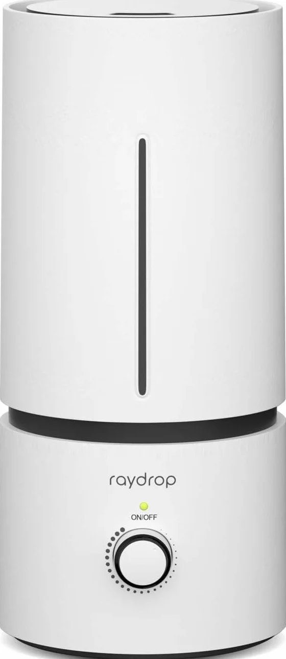 raydrop Humidificador para dormitorio y habitación de los niños, 1,7 L, silencioso y ahorra espacio, humidificador ultrasónico para bebés y plantas, fácil de usar y fácil de limpiar, apagado