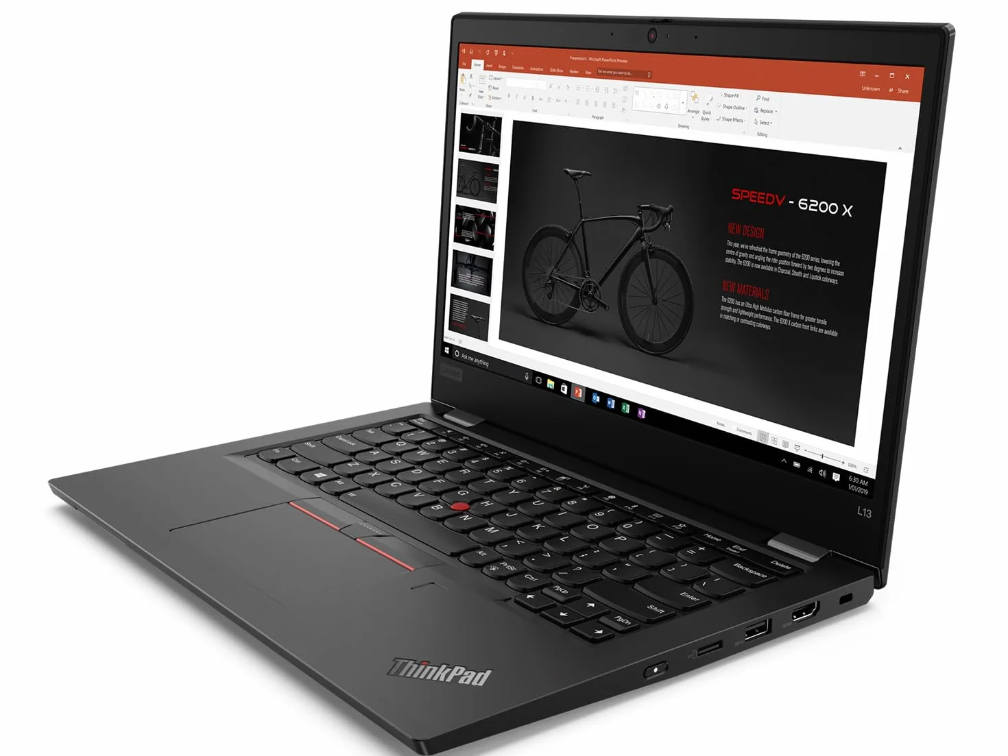 Lenovo ThinkPad L13 Gen 1 Portátil empresarial 13,3" FHD Intel Core i5-10210U 16GB RAM 256GB SSD Teclado QWERTY japonés Windows 11 Pro reacondicionado