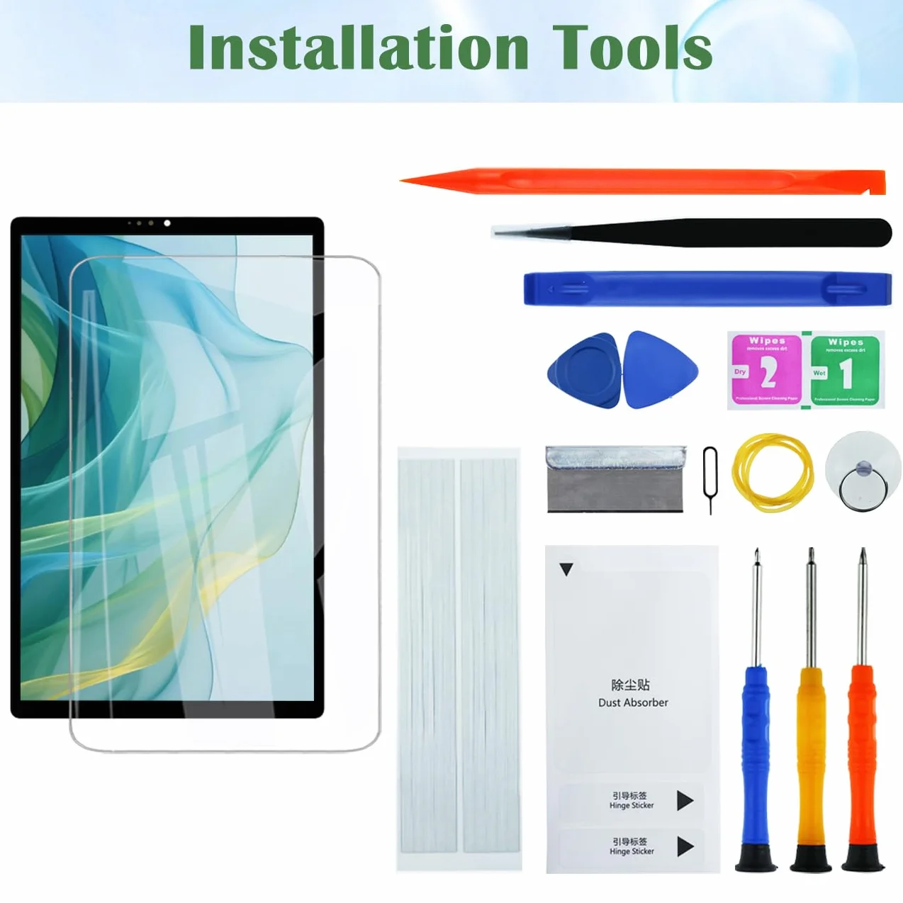 Pantalla de repuesto para Lenovo Tab M10 Plus de 10,3 pulgadas TB-X606 TB-X606F TB-X606X TB-X606V TB-X606V con kit