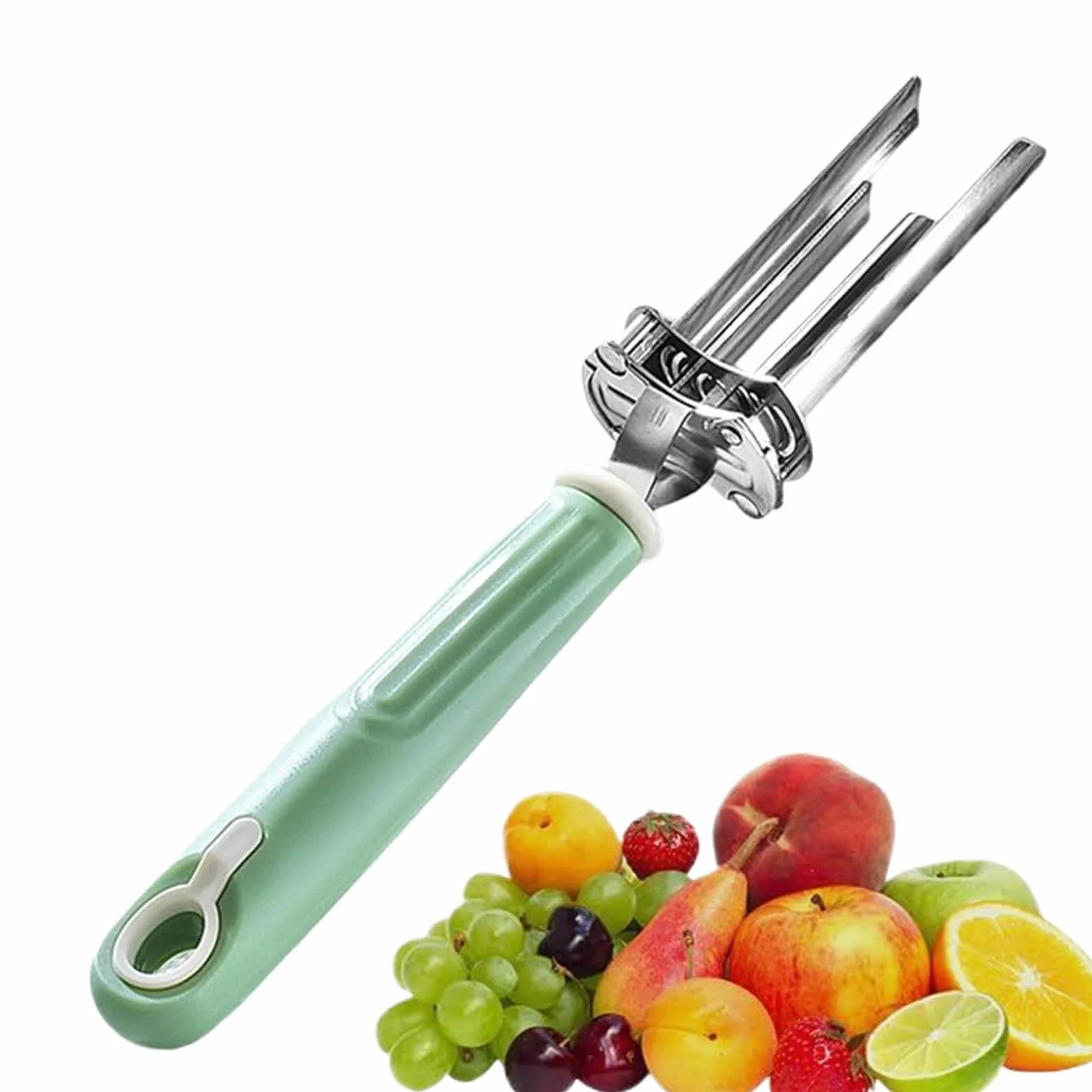 Descorazonador De Pimientos Acero Inoxidable | Extraedor De Núcleos Para Hortalizas - Utensilio Rápido