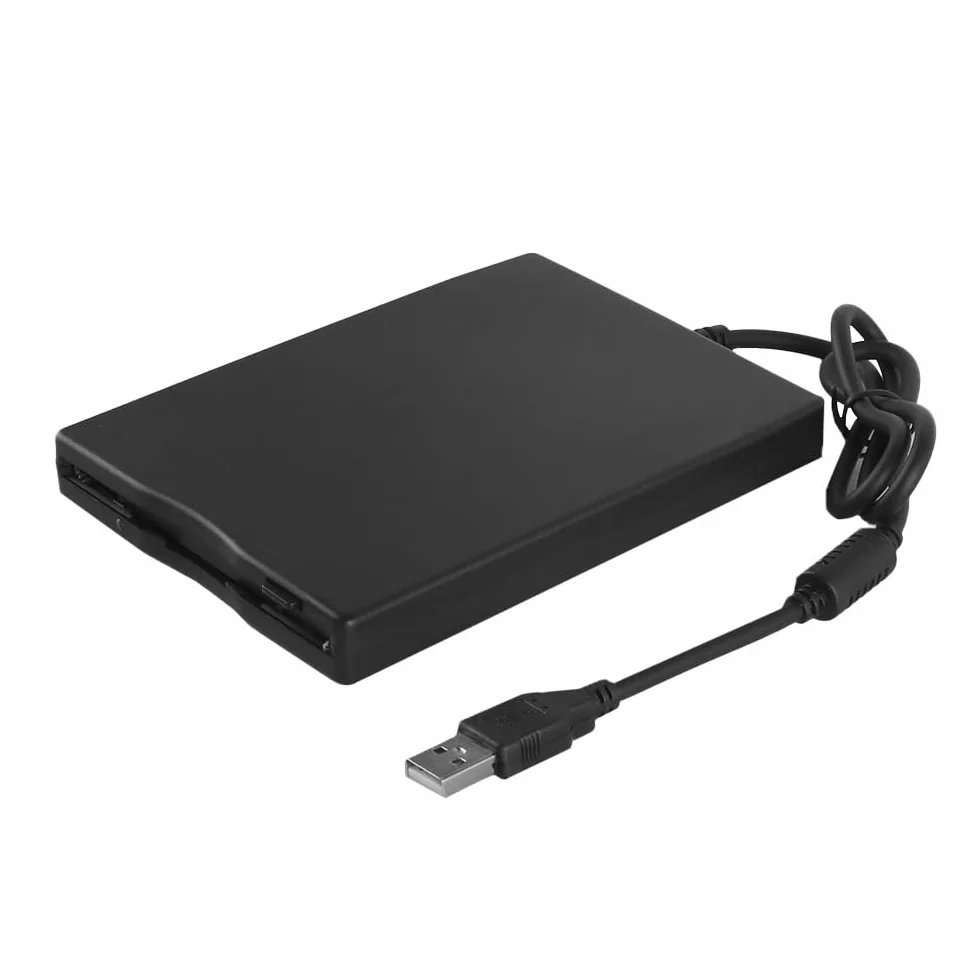 Unidad de Disquete portátil USB de 3,5 Pulgadas Lector de Unidad de Disquete Externa USB de 1,44 MB para Win 98se 7 8 Me 2000 XP Vista Pc Os8.6 o Superior