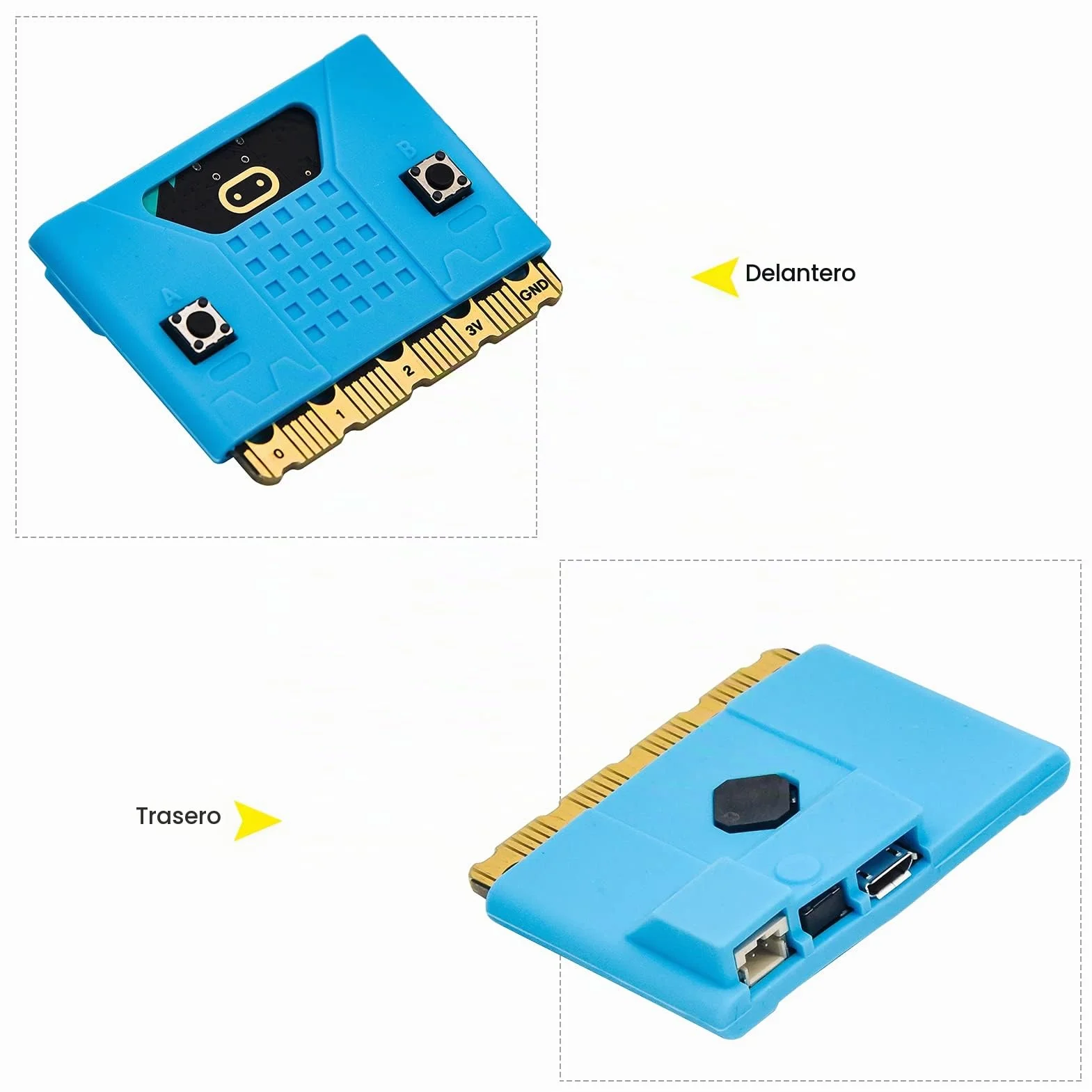 KEYESTUDIO Kit de Inicio básico para BBC Micro bit V2, programación gráfica, brújula Bluetooth integrada, detección de Movimiento, codificación de Pantalla LED