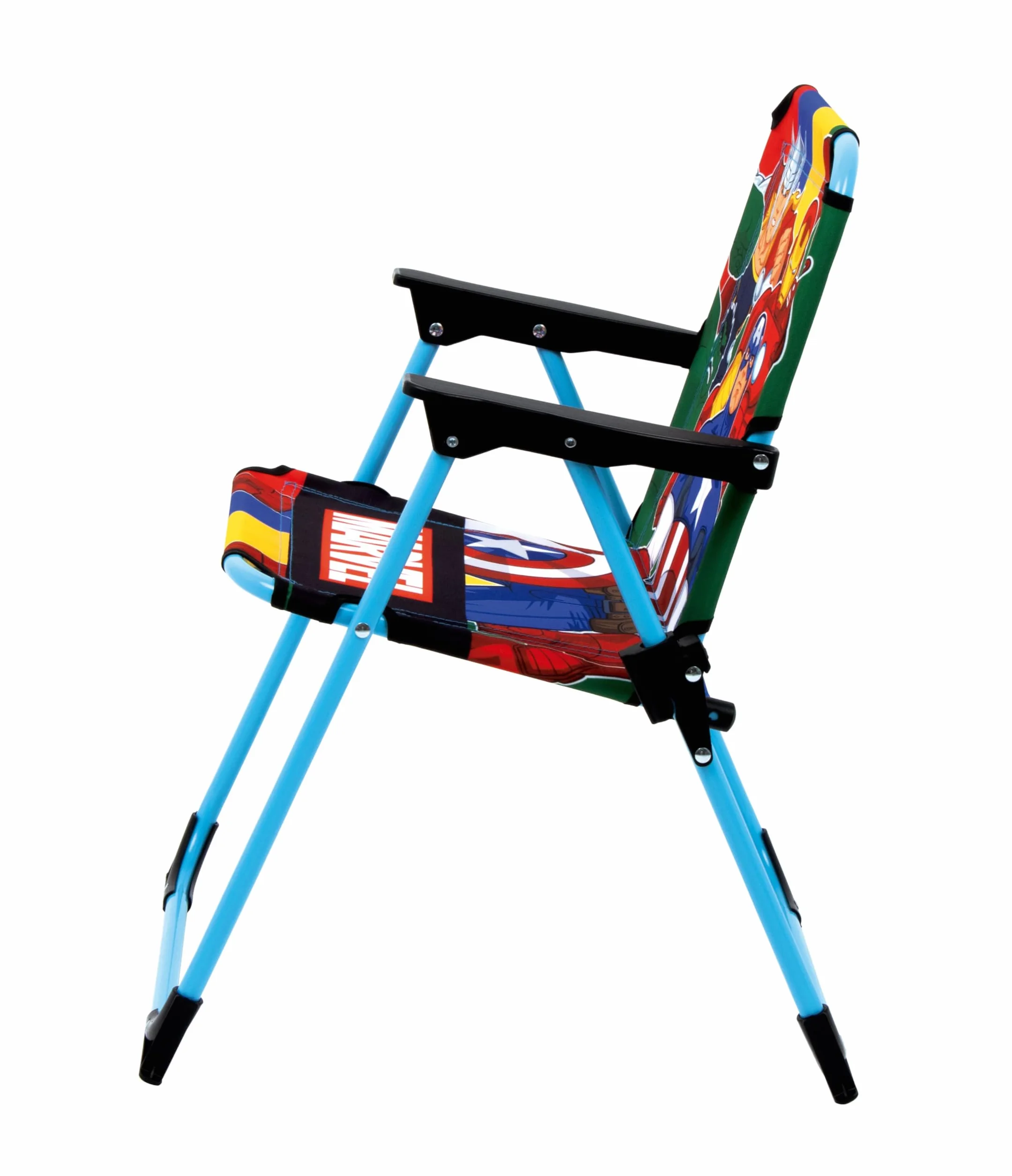 ARDITEX Silla Plegable Los Vengadores Marvel 38x32x53cm para Jardín Camping Playa