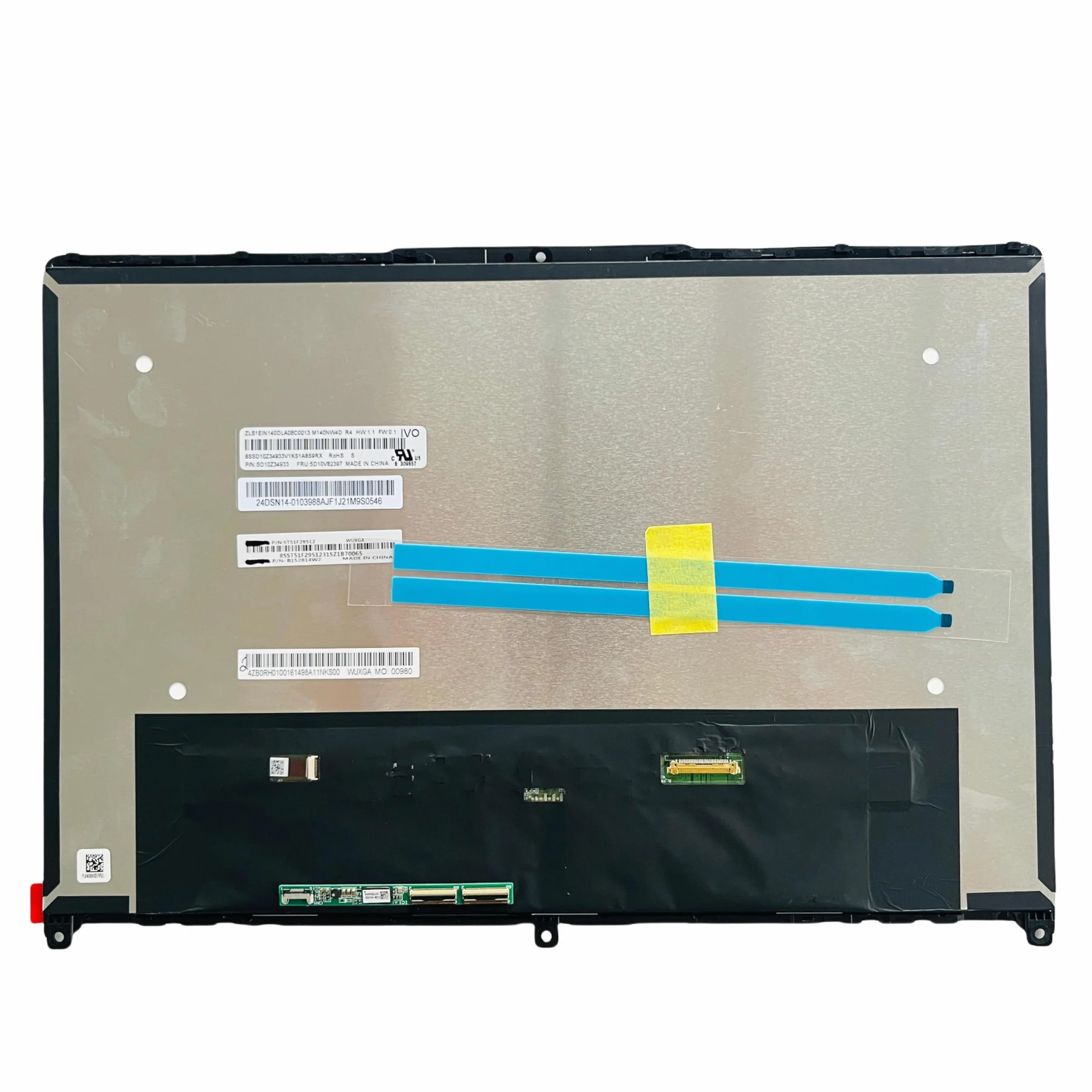 Repuesto para Lenovo IdeaPad Flex 5-14ALC7 5-14IAU7 5-14ABR8 5-14IRU8 pantalla táctil LCD digitalizador Asamblea 5D10S39785 5D10S39787 5D10S39788