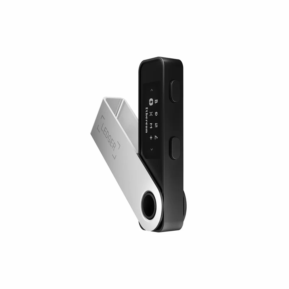 Ledger Nano S Plus Crypto Hardware Wallet (Negro Mate) - Protege tu cripto, NFT y fichas (Compatibilidad PC y Android)