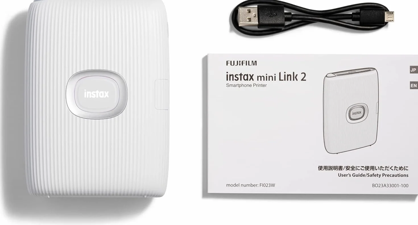 instax Mini LINK2 Clay White, Impresora para teléfonos, Blanca
