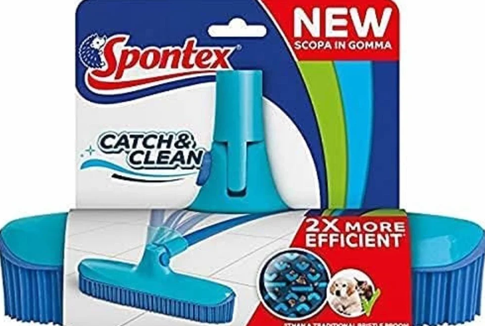 Spontex Spontex Cabezal De Recambio De Escoba De Goma para Interiores Catch & Clean 1000 g
