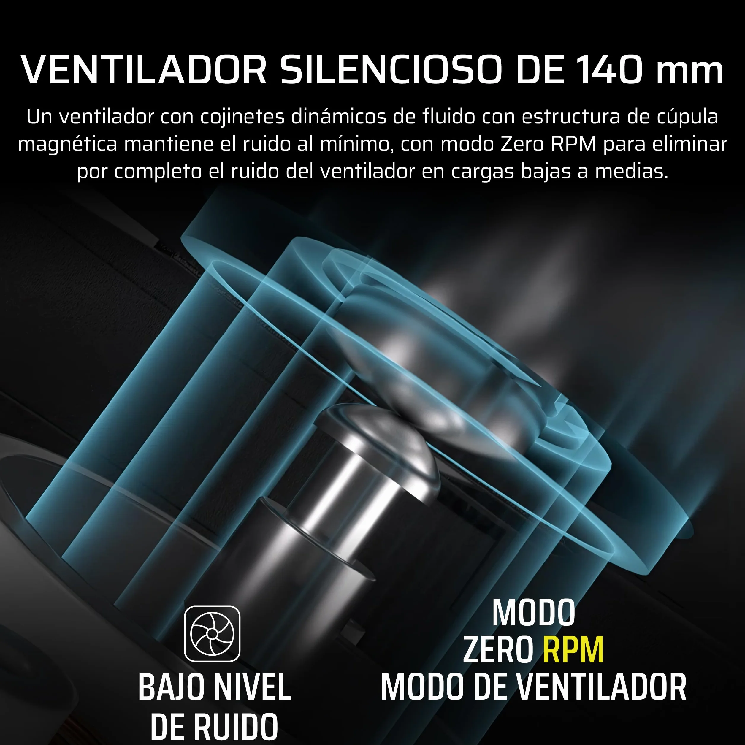 CORSAIR RM850x Fuente de Alimentación ATX Totalmente Modular de Bajo Ruido – Compatible con ATX 3.1 & PCIe 5.1 – Eficiencia Cybenetics Gold – Conector 12V–2x6 Nativo – Negro