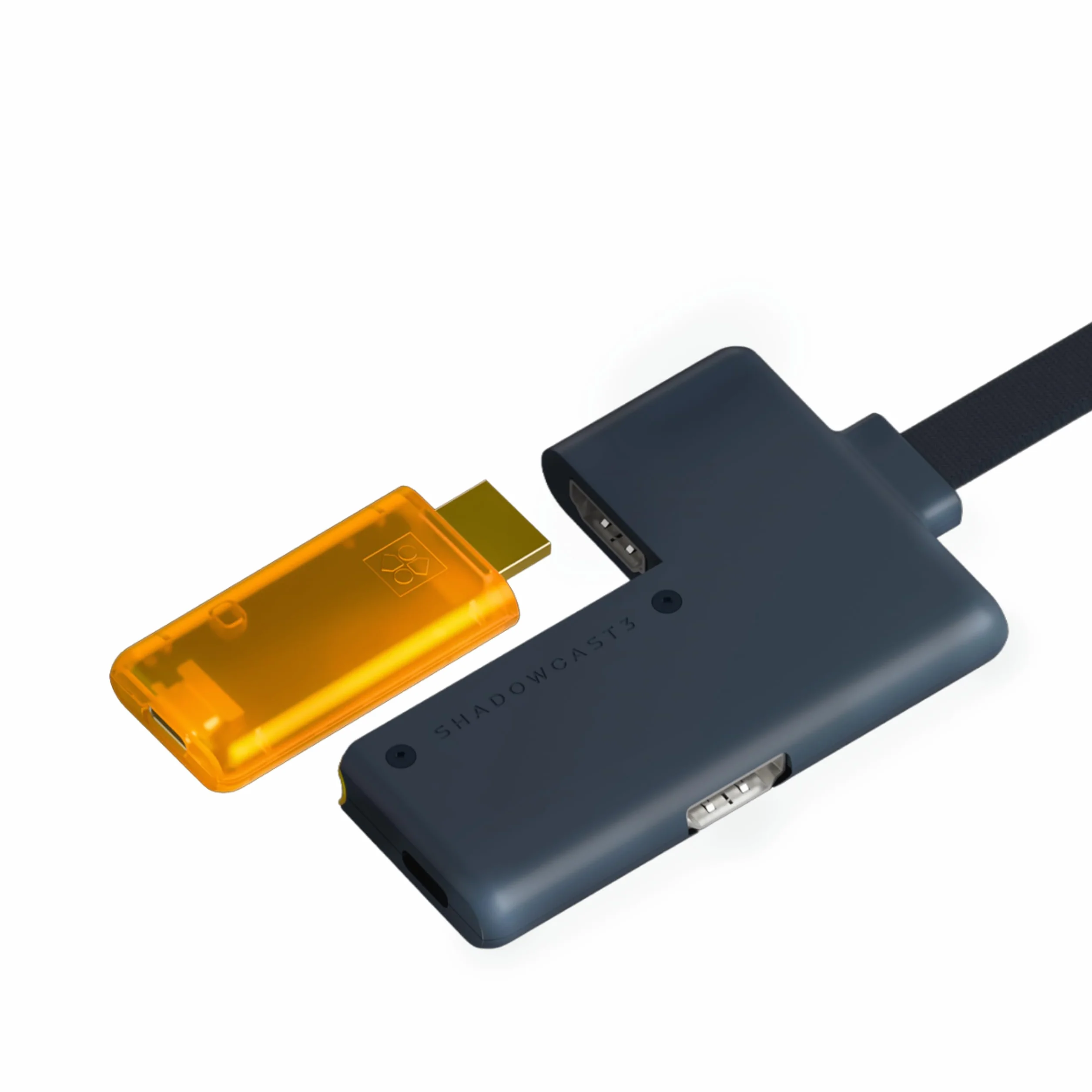 GENKI ShadowCast 3 Pro, tarjeta de captura 4K60, dispositivo de captura de video USB-C de paso de latencia cero compatible con PS5, Xbox Series X/S, Switch, iPad, portátil, DSLR, transmisión para OBS