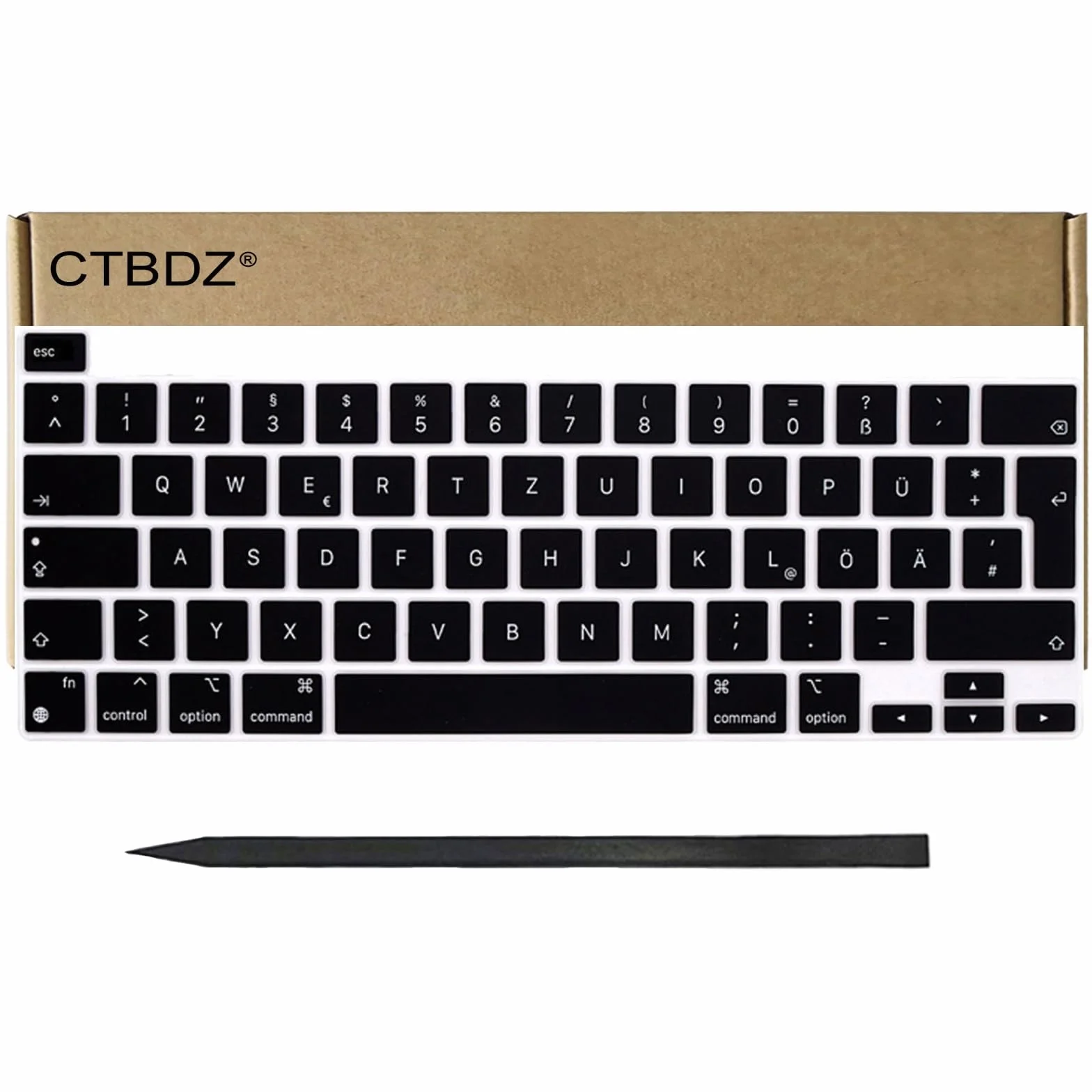 Teclas de repuesto para MacBook Pro 13" A2338 M1 2020 DE-Layout QWERTZ Keyboard