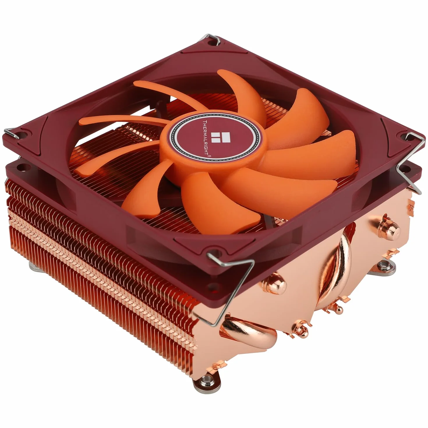 Ventilador de CPU de perfil bajo completo Thermalright AXP90-X53 ITX, 53 mm de altura, ventilador TL-9015R Slim PWM, tecnología AGHP, para AMD AM4 AM5 / Intel 1700/1150 / 1151/1155 / 1156/1200