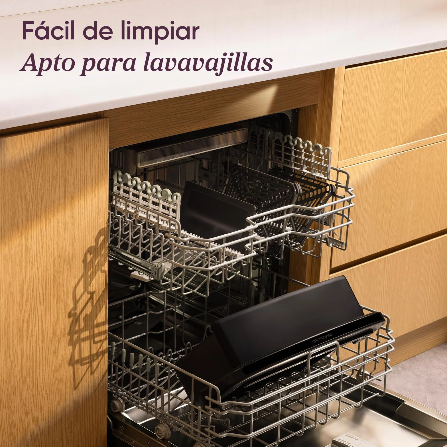 Cosori Dual Blaze Twinfry Freidora de Aire 8,6 Litros Doble Cesta 2700W Revestimiento Cerámico sin PFAS 6 en 1