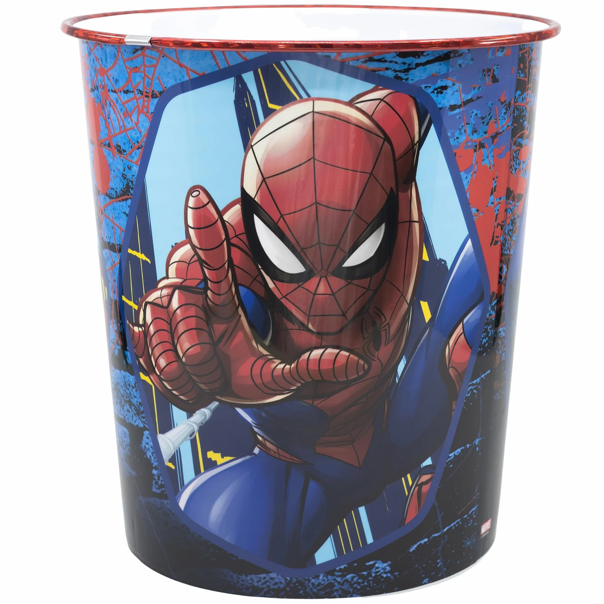 Stor PAPELERA SPIDERMAN CITY