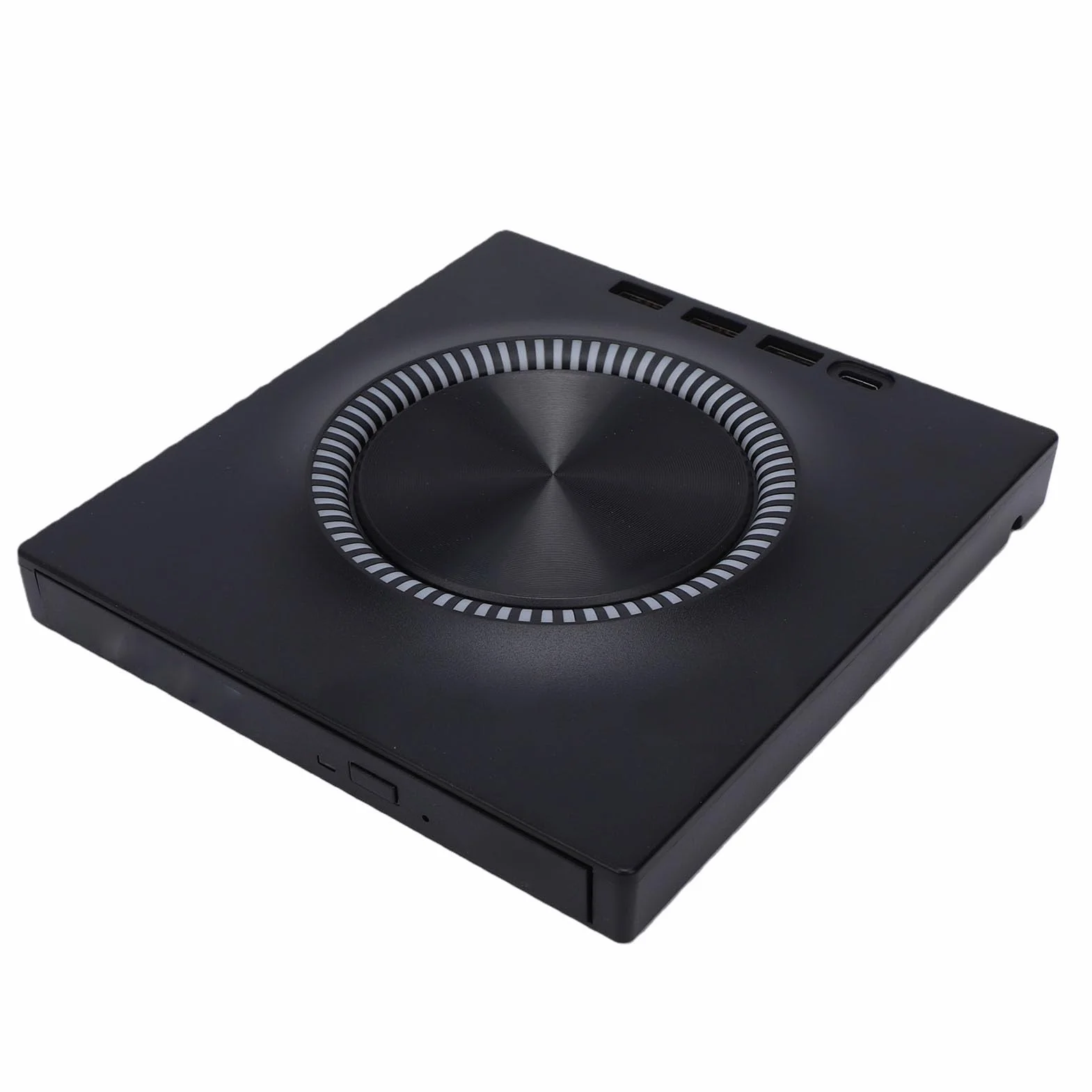 Unidad óptica Externa, 7 en 1, Reproductor de CD/DVD Tipo C de Alta Velocidad de 5 Gbps, Lector de Grabadora Portátil USB 3.0, Portátil Delgado para PC, Computadora y