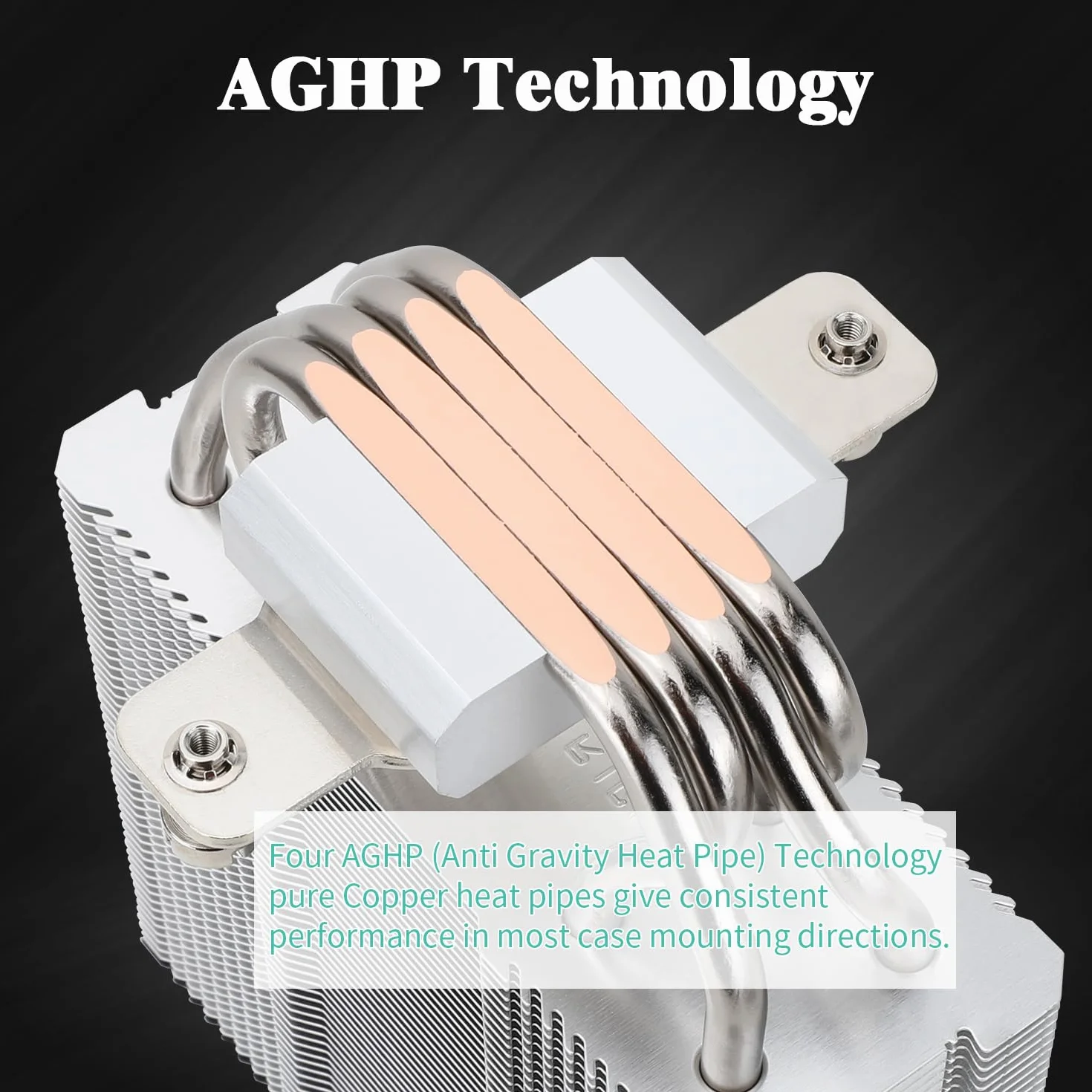 TR Assassin X 120R SE PLUS Ventilador para CPU, Tubos de calor de 4×6mm, Ventiladores PWM silenciosos de 120mm Enfriador de aire para CPU con rodamientos S-FDB, Tecnología AGHP, para AMD AM4 AM5/Intel