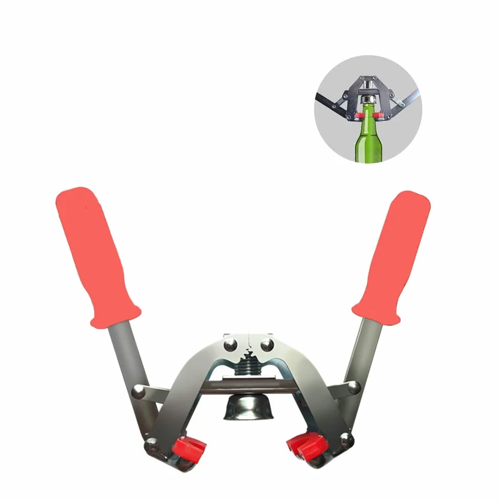 Manual Accesorio de Taponar Botellas para Hogar Cerveza Artesanal