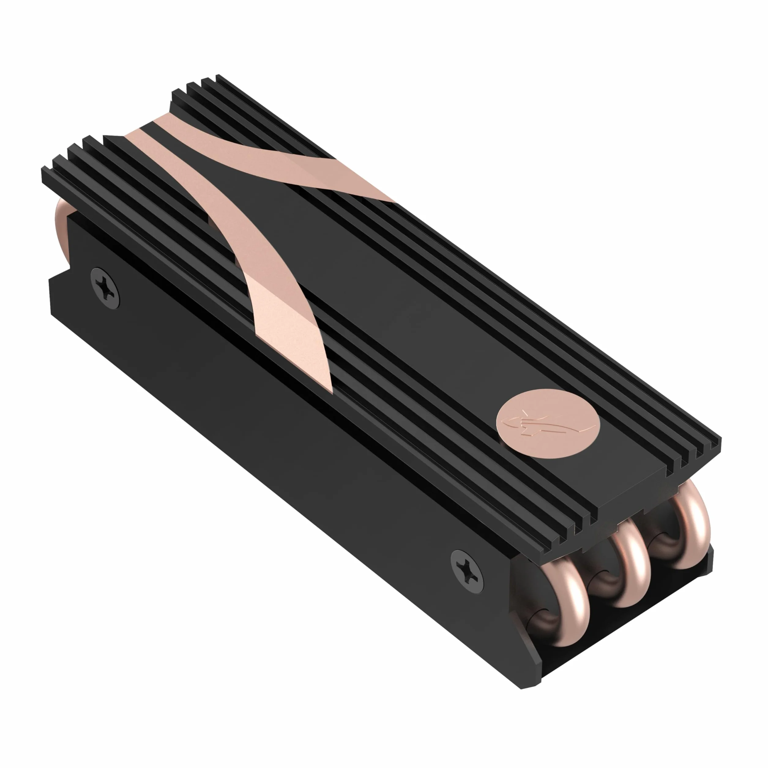 SABRENT disipador de Calor para PS5 e Instalación en PC para SSD M.2 PCIe NVMe o SSD M.2 NGFF SATA, Incluye Almohadilla Térmica M.2 para Rockets M.2 2280 SSD (SB-HTSK)