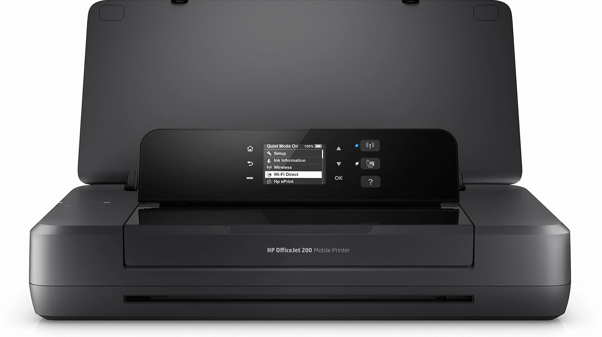 HP OfficeJet 200 Mobile - Impresora Portátil Tinta, USB 2.0, Wi-Fi Direct, Smart App, Negro