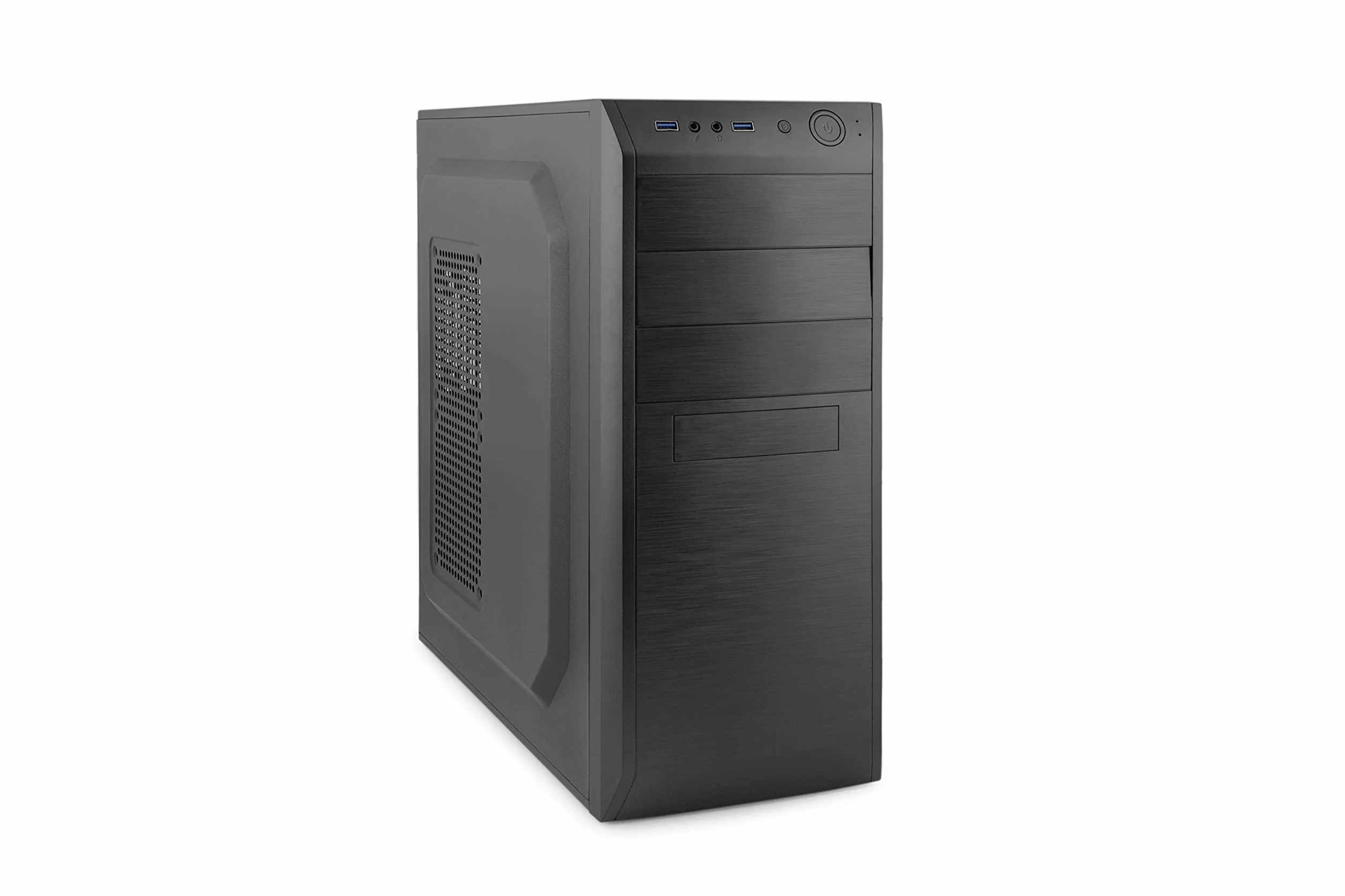 CoolBox F-750 Carcasa de Ordenador Negro - Caja de Ordenador (PC, ATX, Negro, 120 mm, 90,120 mm, 2.5,3.5,5.25")