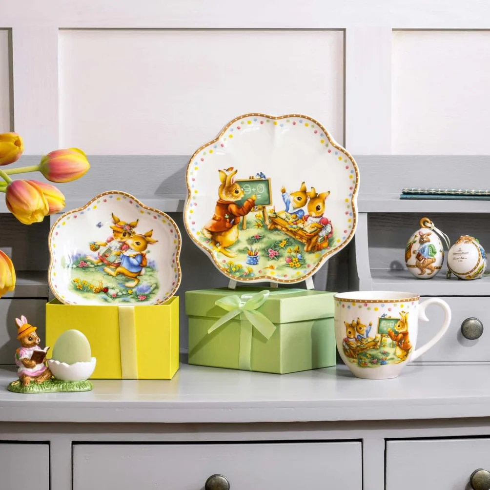 Villeroy & Boch Huevo de Pascua Decorativo 2025 Edición Limitada Porcelana Premium Adorno Colgante