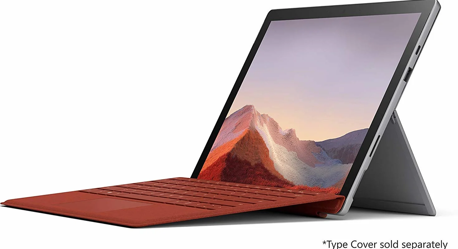 2021 Microsoft Surface Pro 7+ con Intel Core i7-1165G7 (12,3-pulgadas, 16GB RAM, 256GB SSD) Platino (Reacondicionado)
