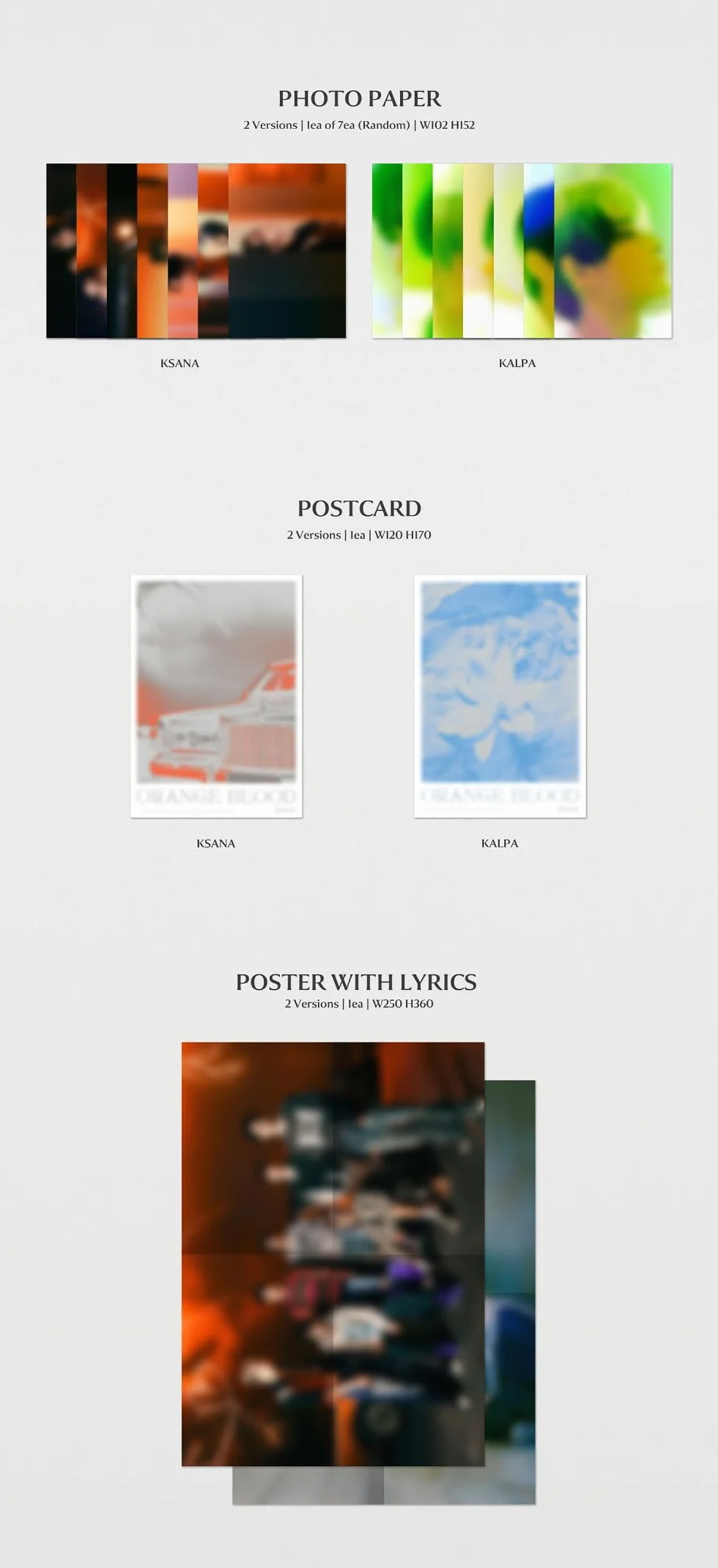 ENHYPEN ORANGE BLOOD 5th Mini Album KALPA ver.