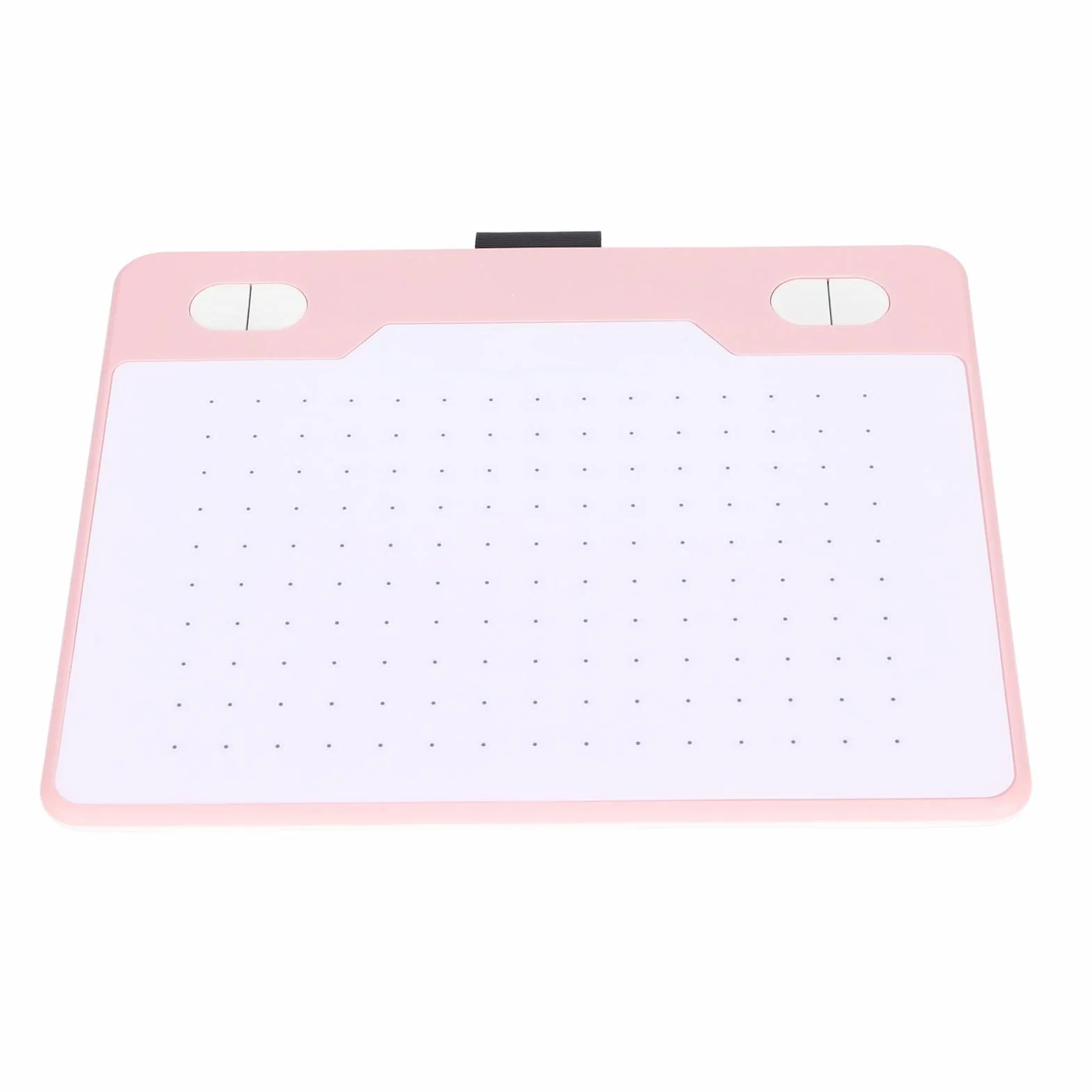 Tableta Gráfica de 6.1 X 3.9", Tableta Digital Reconocimiento Automático Resolución 5080LPI Soporte de Tableta de Dibujo Gráfico para Teléfonos Y Tabletas Android, para Win Y para Tabletas(rosa)