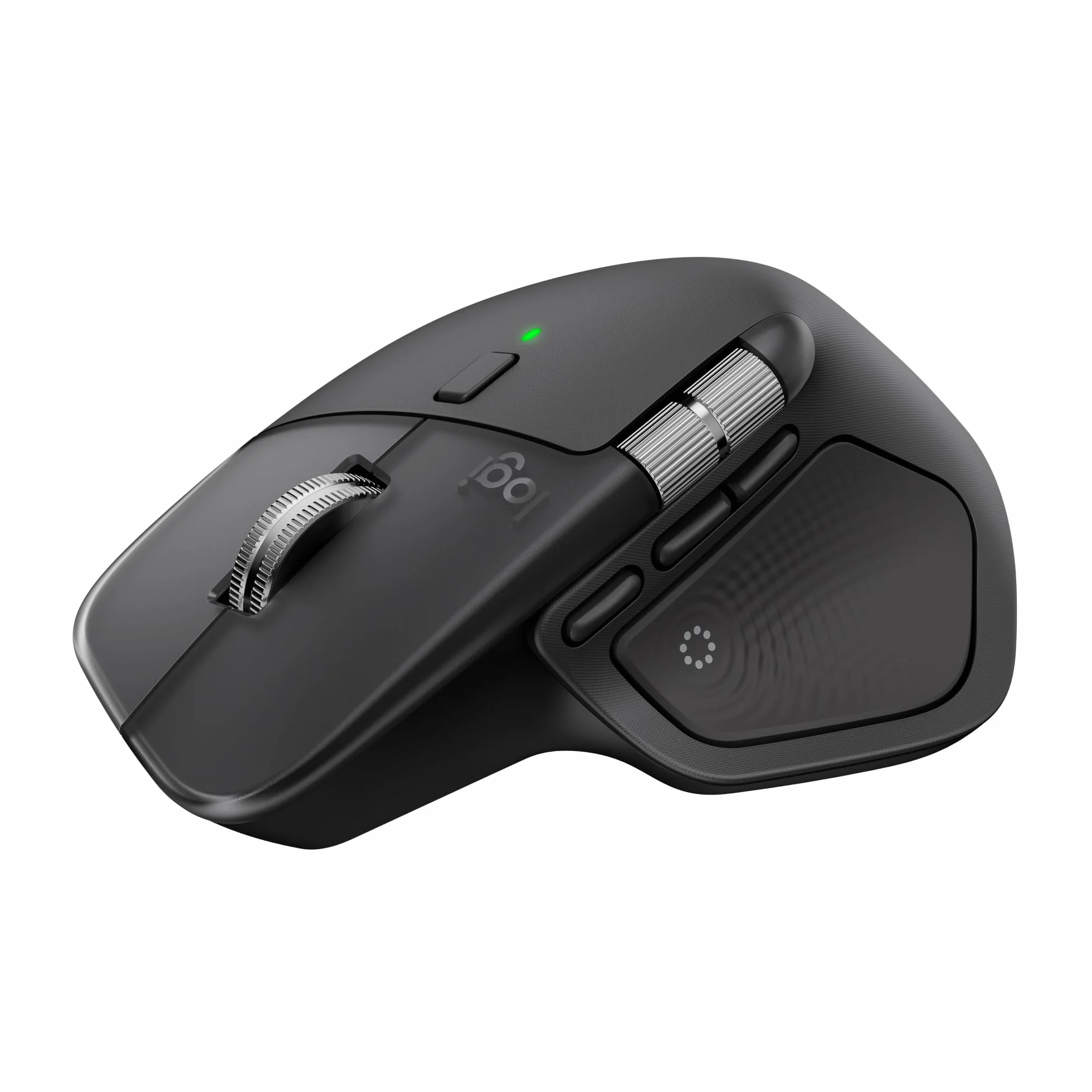 Logitech MX Master 4, ratón inalámbrico ergonómico con Respuesta háptica Avanzada, Desplazamiento ultrarrápido, Carga USB-C, Bluetooth, Windows, macOS - Negro
